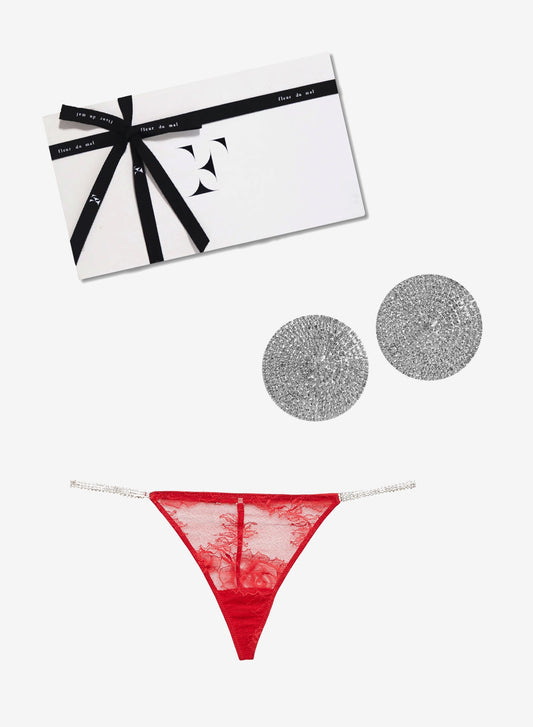 Crystal Rouge Lingerie Gift Set