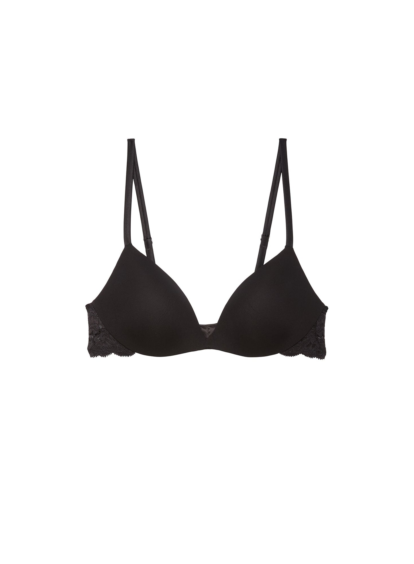 Lace Wireless Push Up Bra