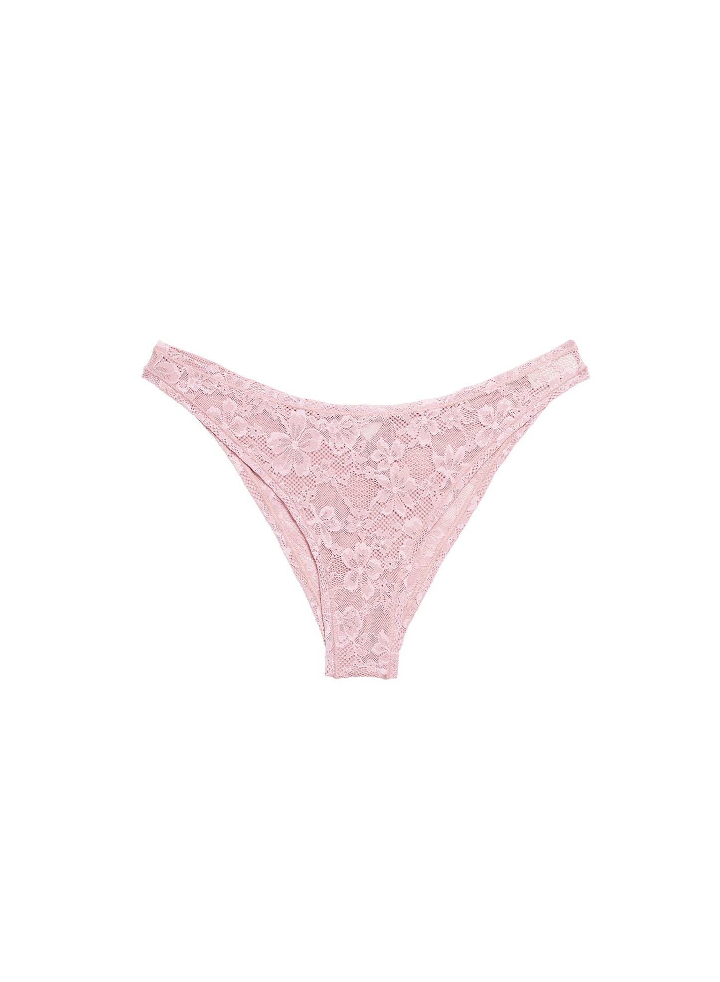 Lace Cheeky Ballet Pink Underwear