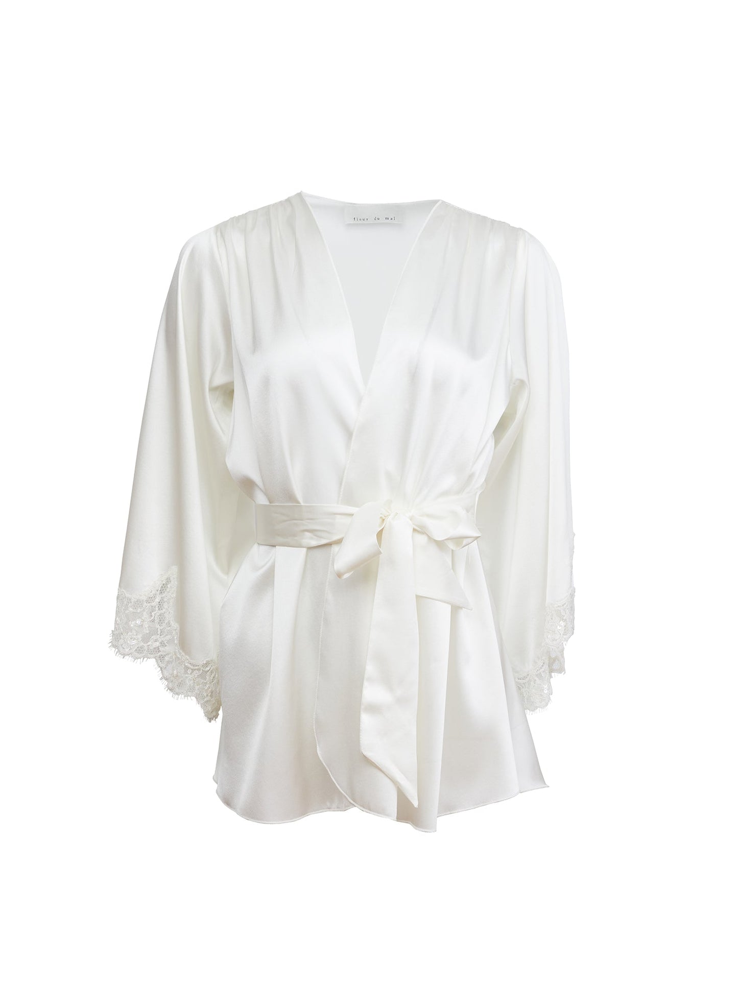 Lace Angel Sleeve Robe