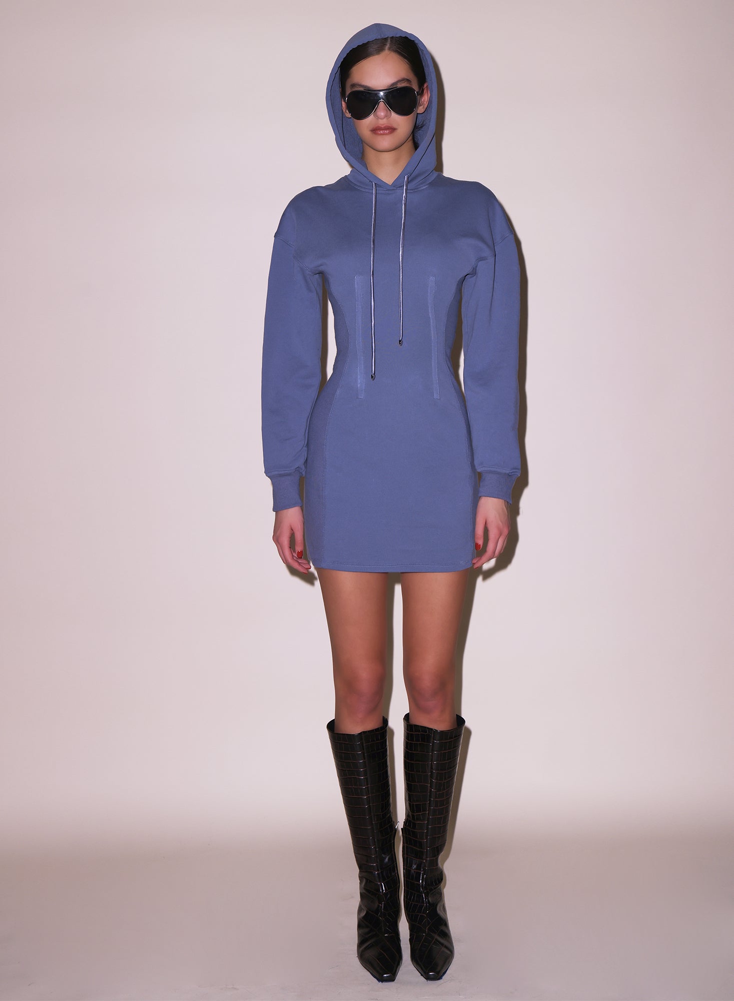 Storm Hoodie Corset Dress