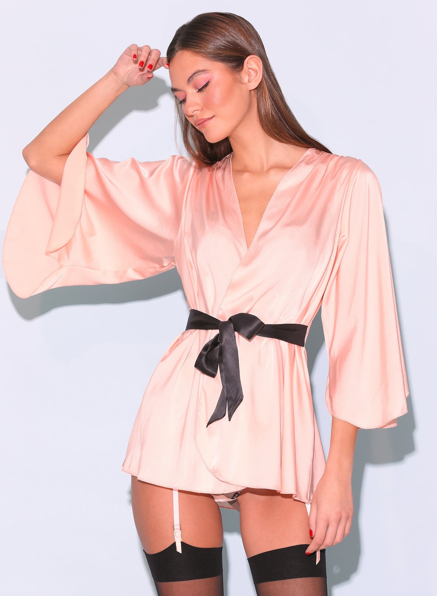 Angel Sleeve Luxe Robe