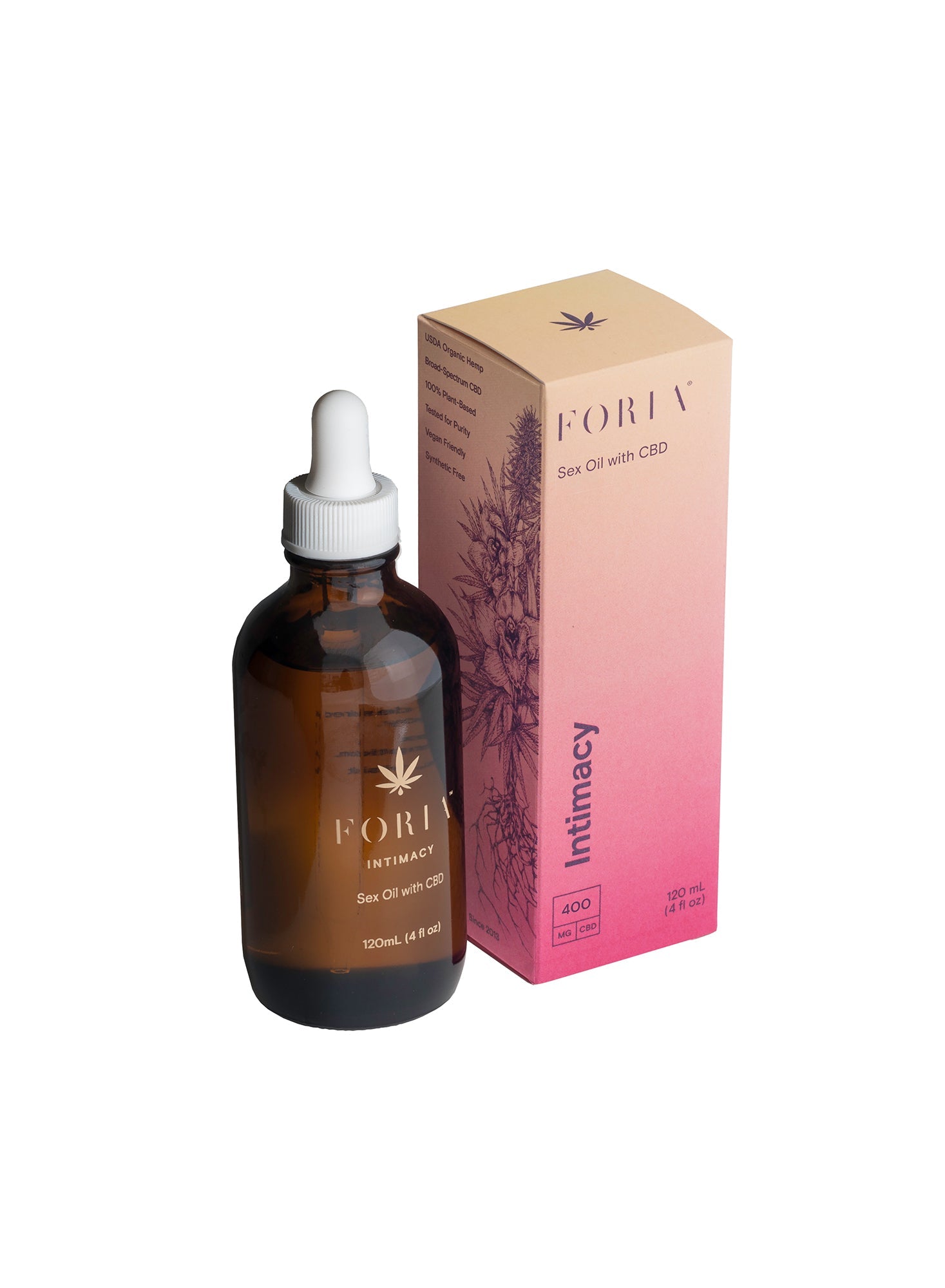 Foria Intimacy Sex Oil 120mL