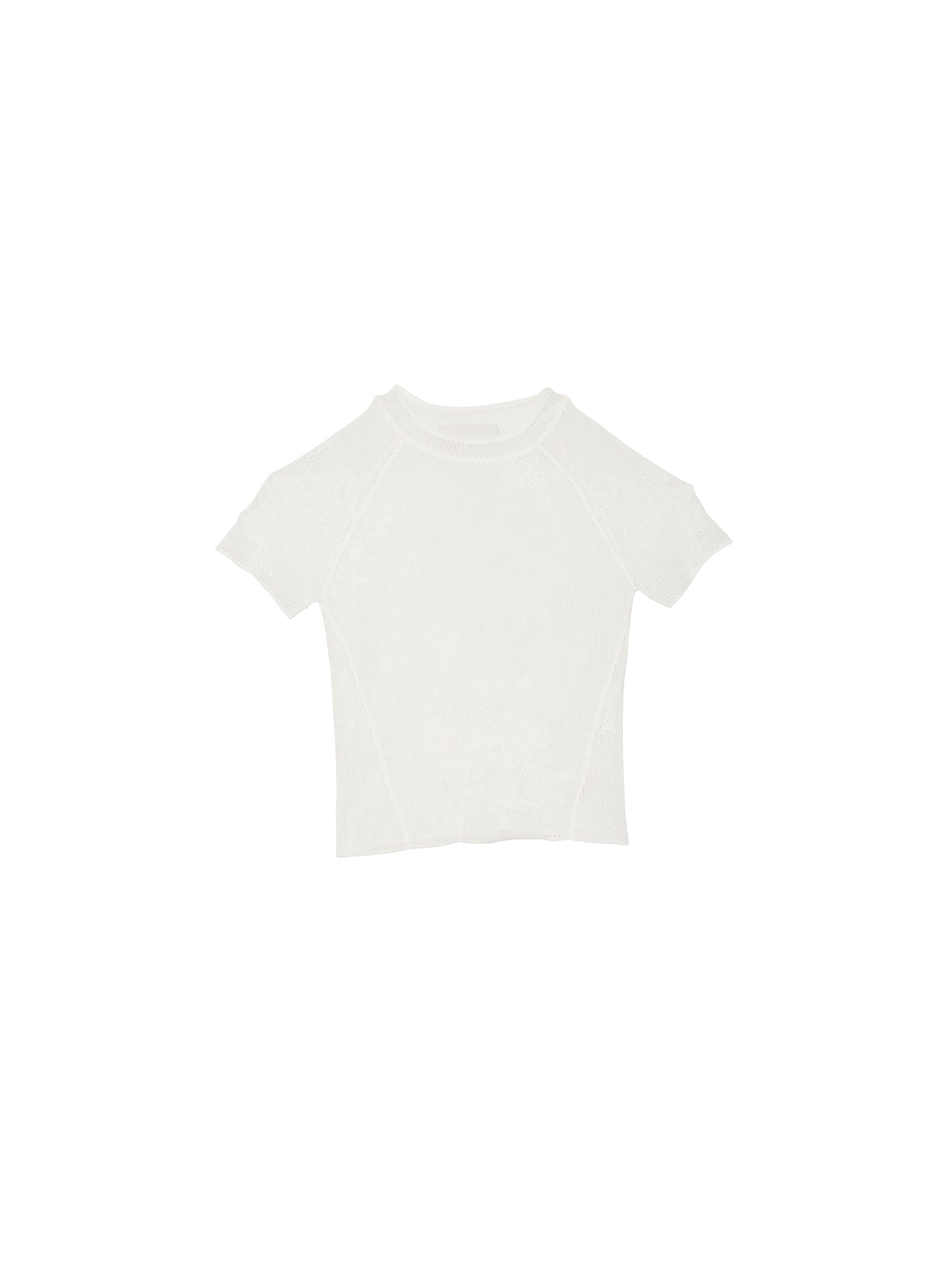 Ivory Lace Pointelle Tee