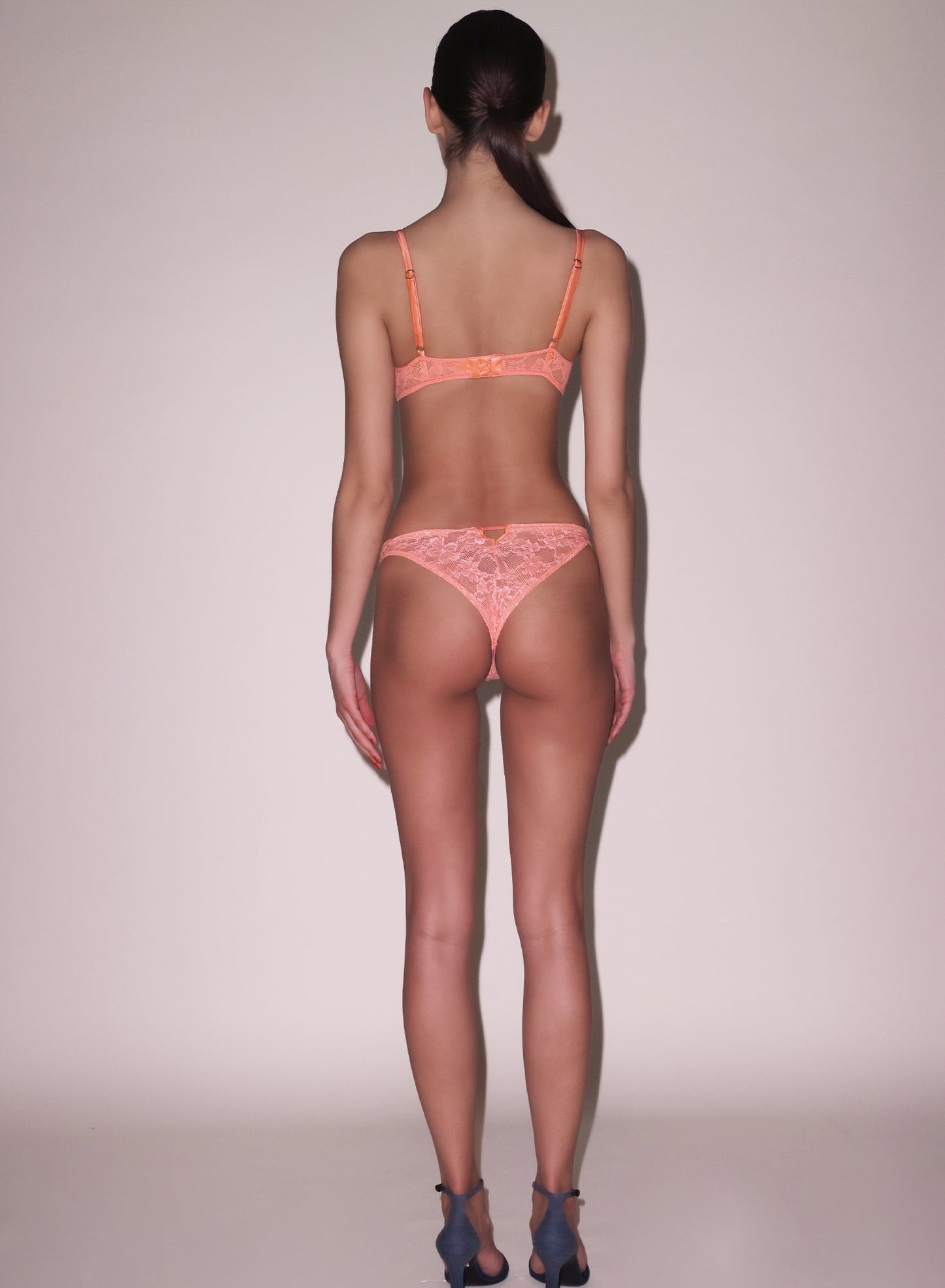 Le Stretch Lace Cheeky Apricot