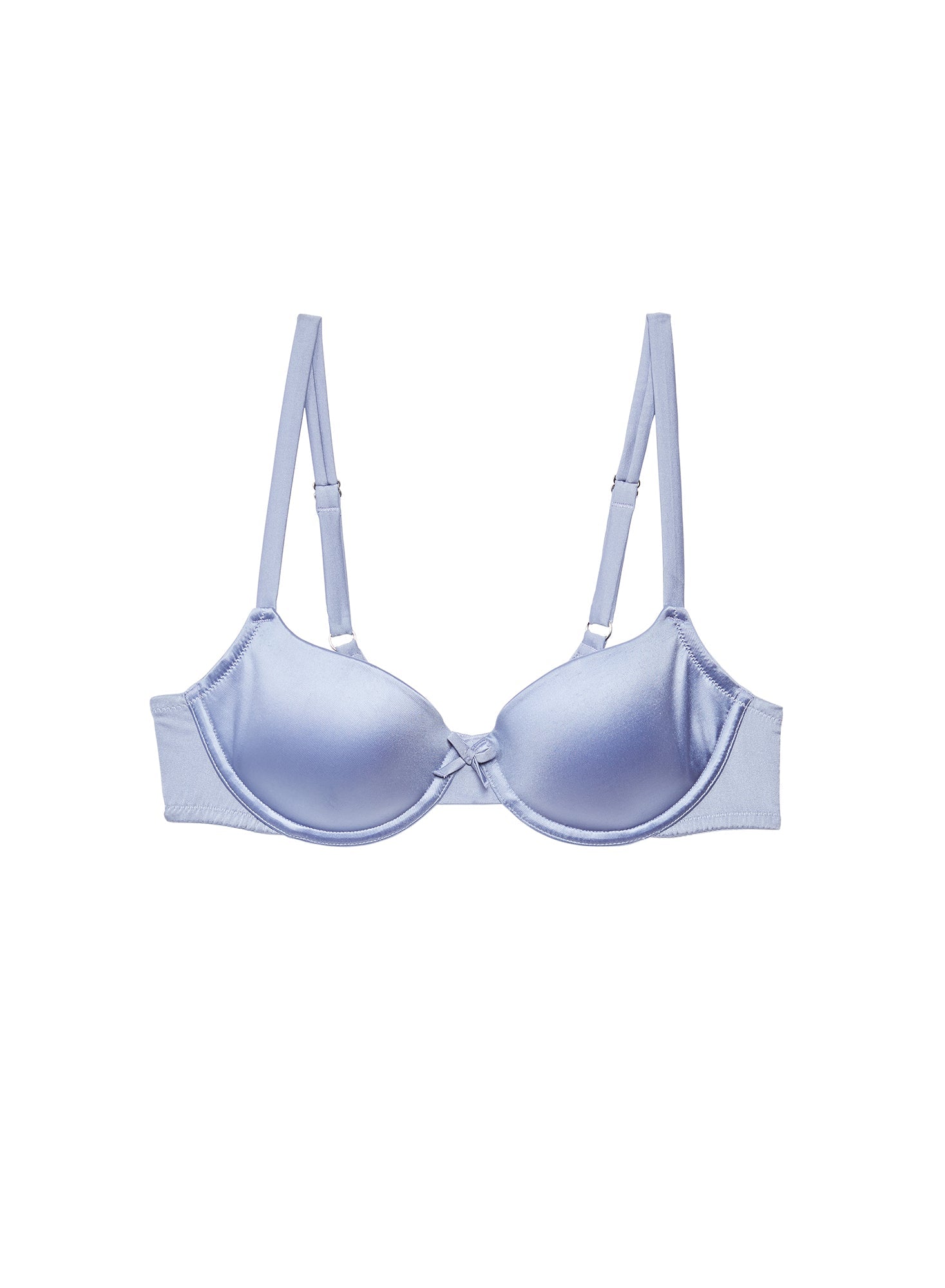 Luxe Balconette Denim Blue Bra