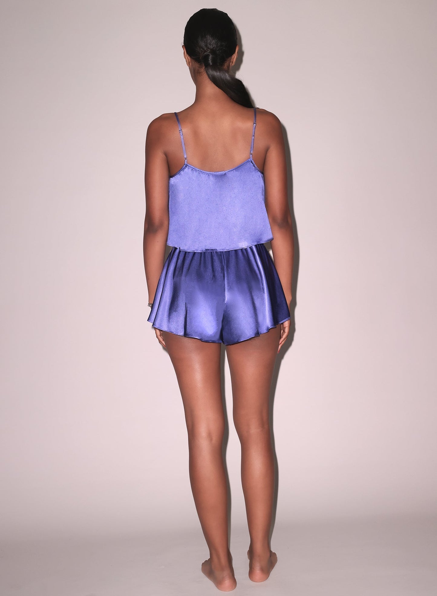 Luxe Flutter Cami Periwinkle