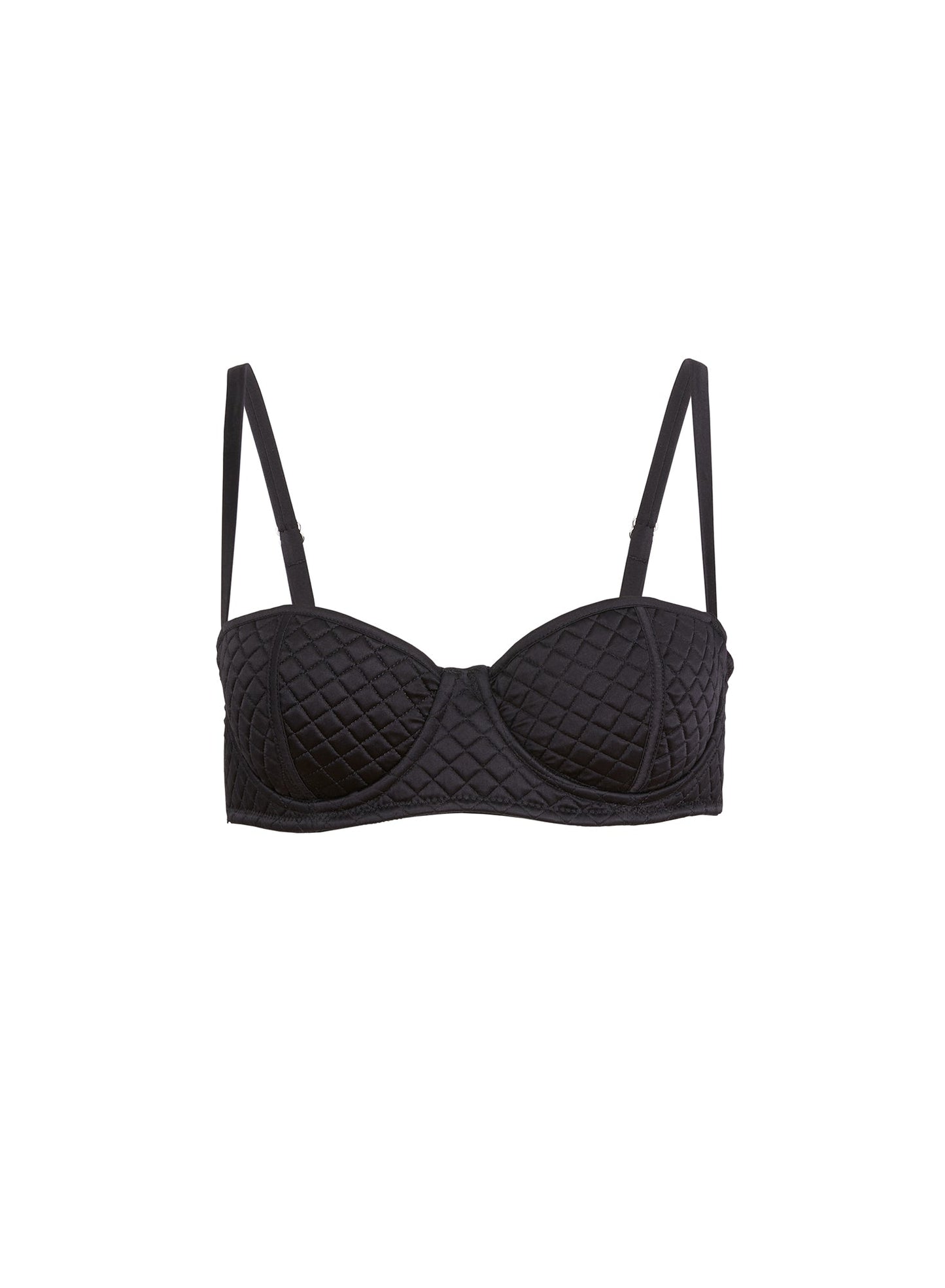 Quilted Luxe Balconette Bra