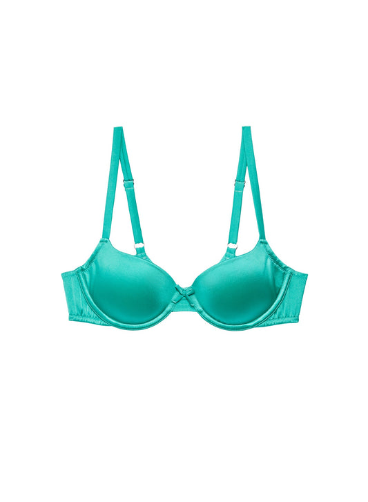 Seamless Luxe Balconette Bra Sea Glass