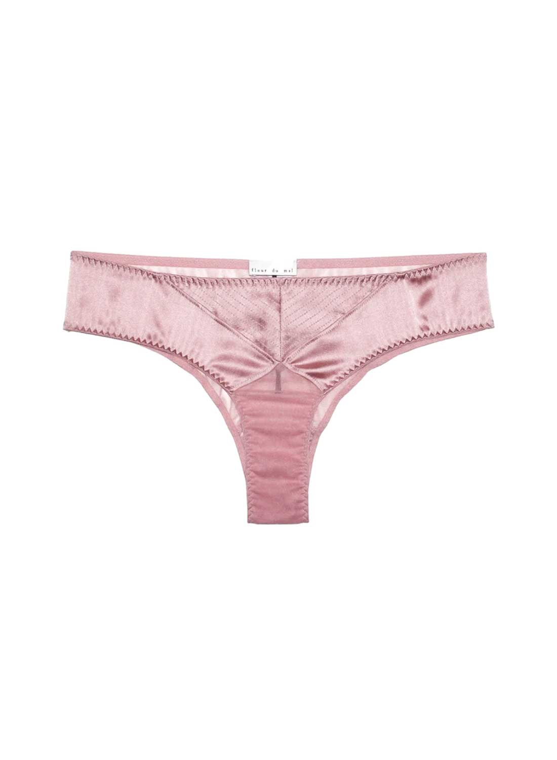 Rose Pink Top Stitch Bikini