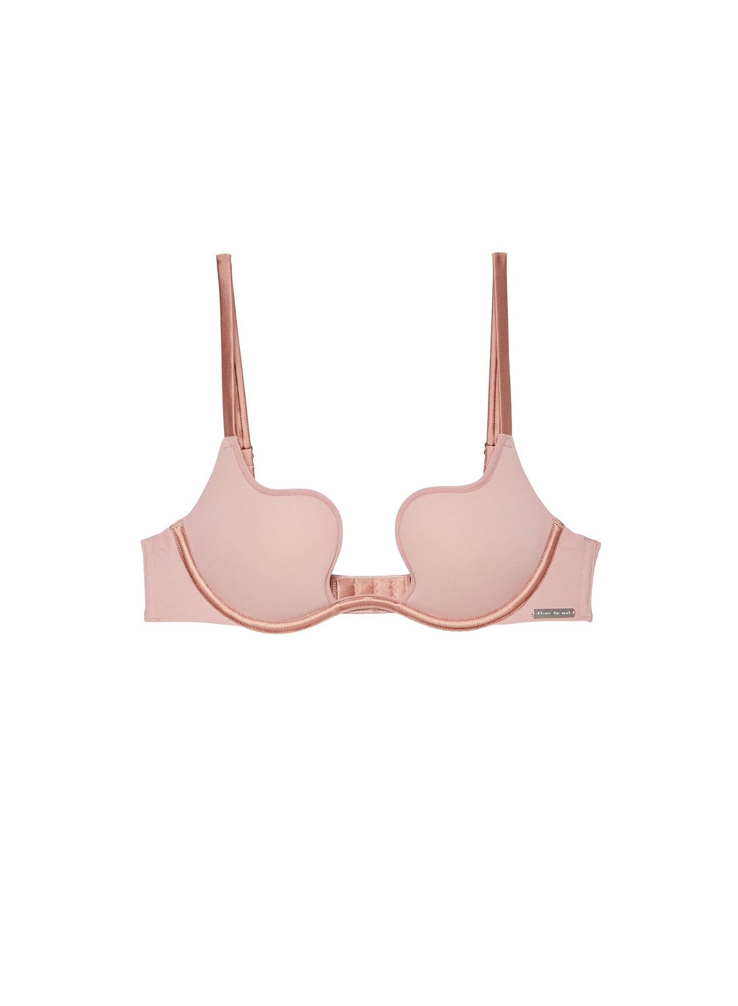 Le Stretch Micro Seduce U Plunge Bra Tan