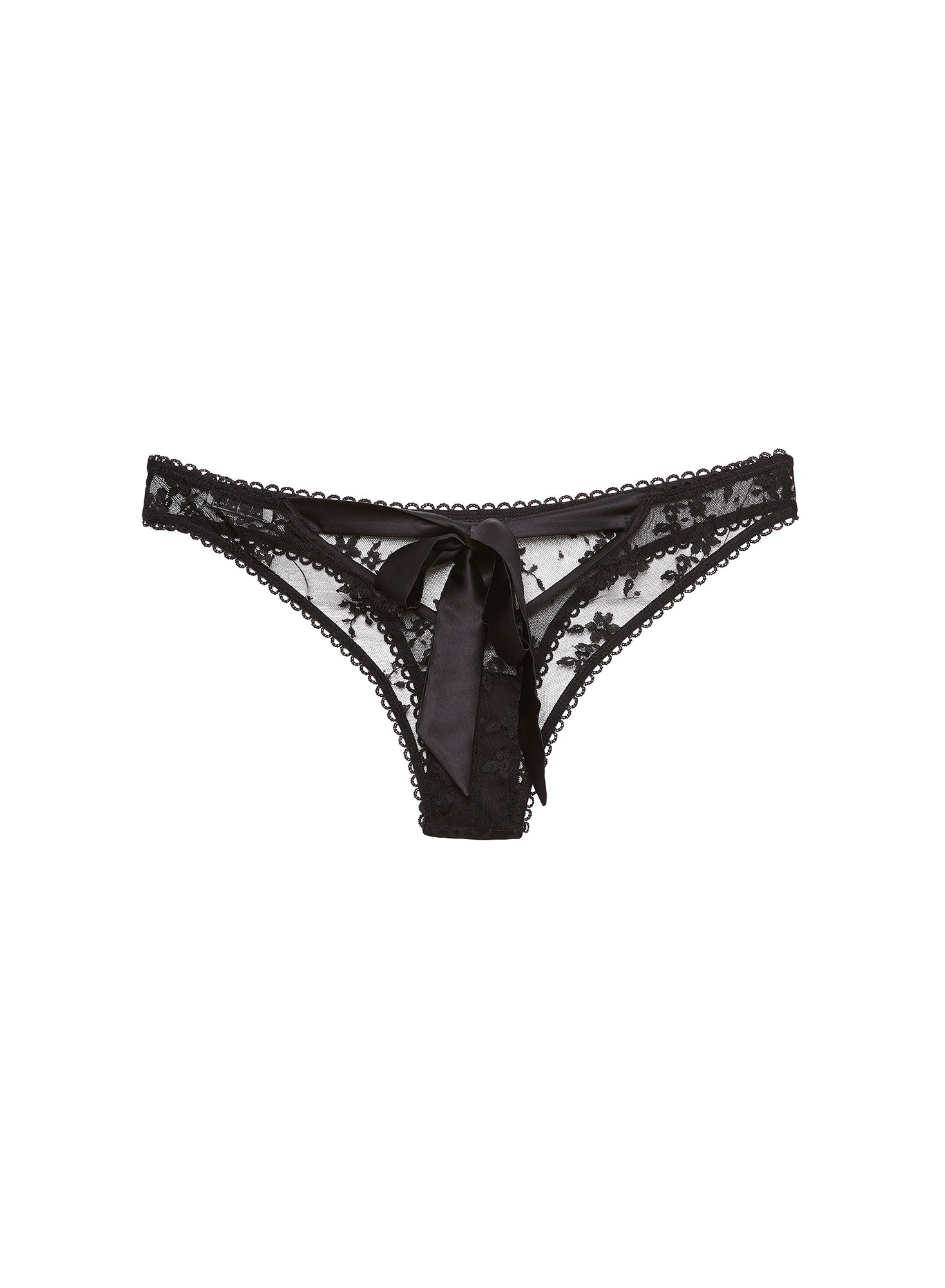 Untie Me Cheeky Black Lace