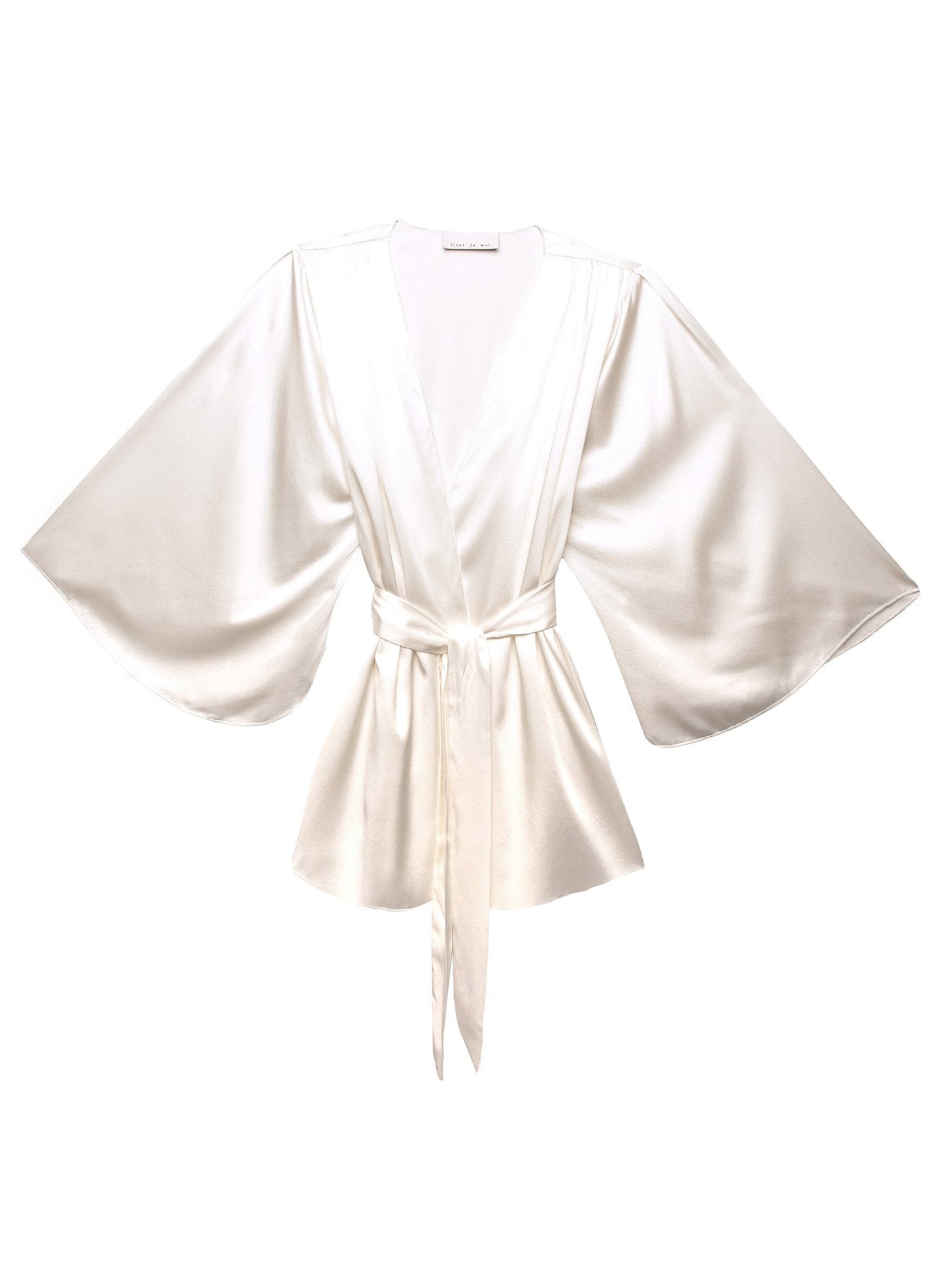 Luxurious Angel Sleeve Silk Robe