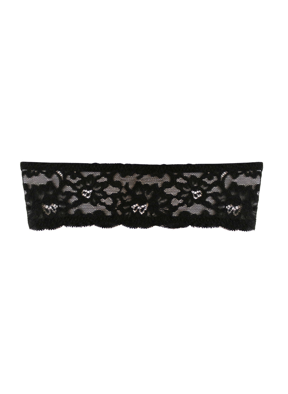 Bandeau Bra Black Lace