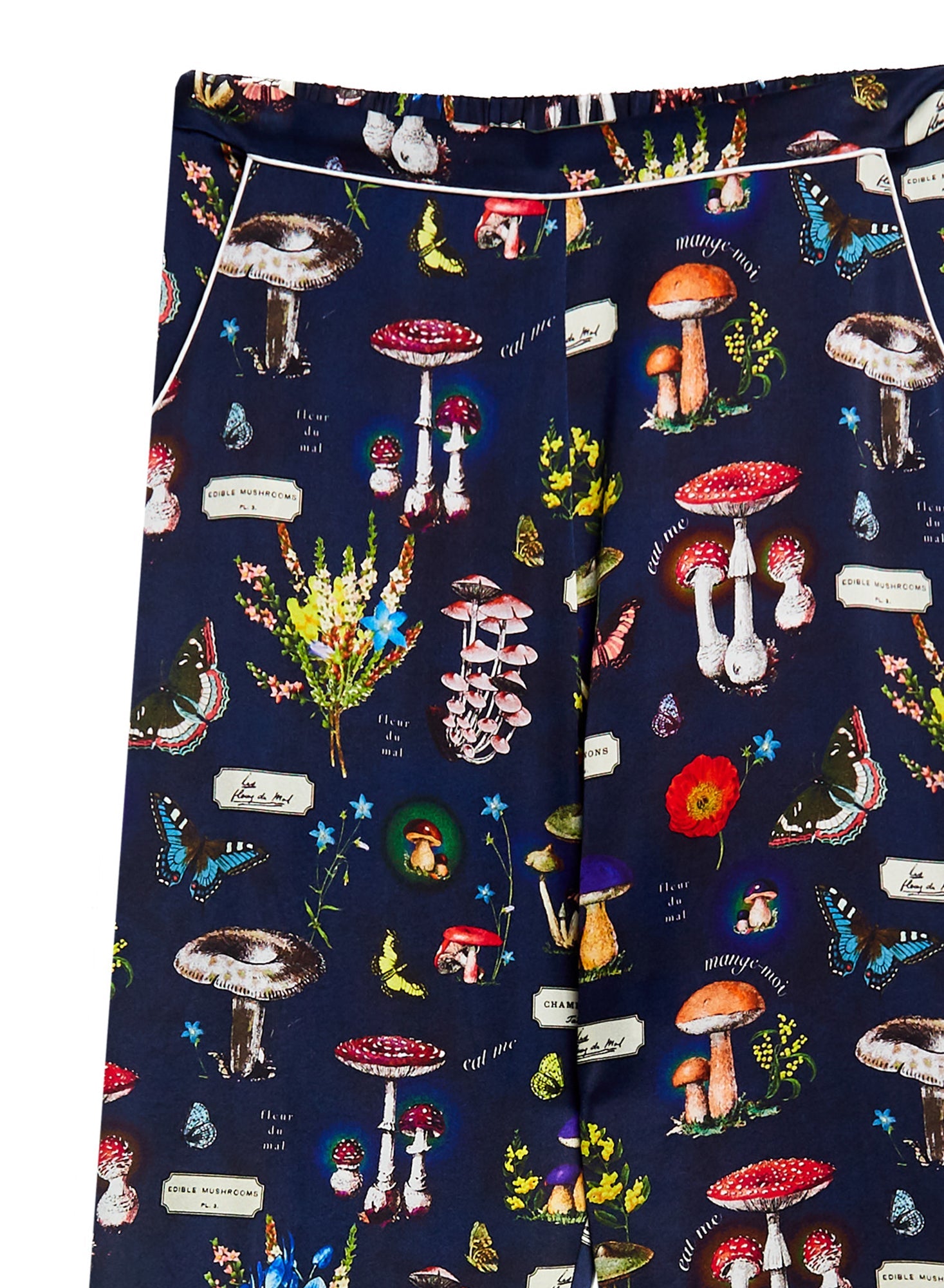 Magical Mushroom Silk Pajama Pants