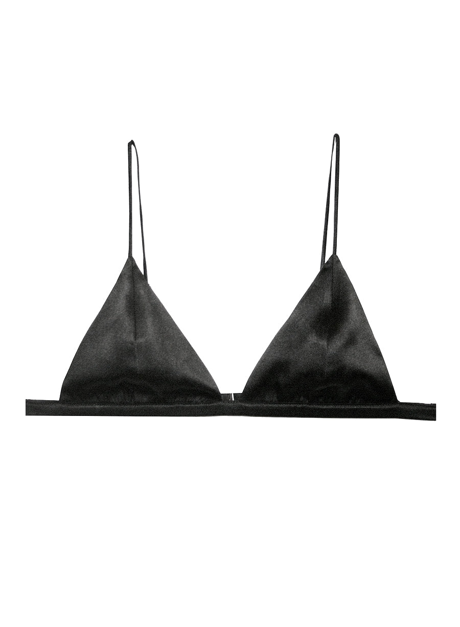 Luxe Silk Triangle Bra