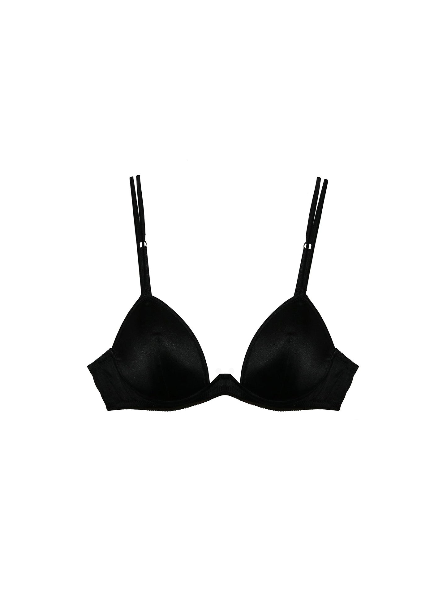 Luxe Silk Plunge Bra