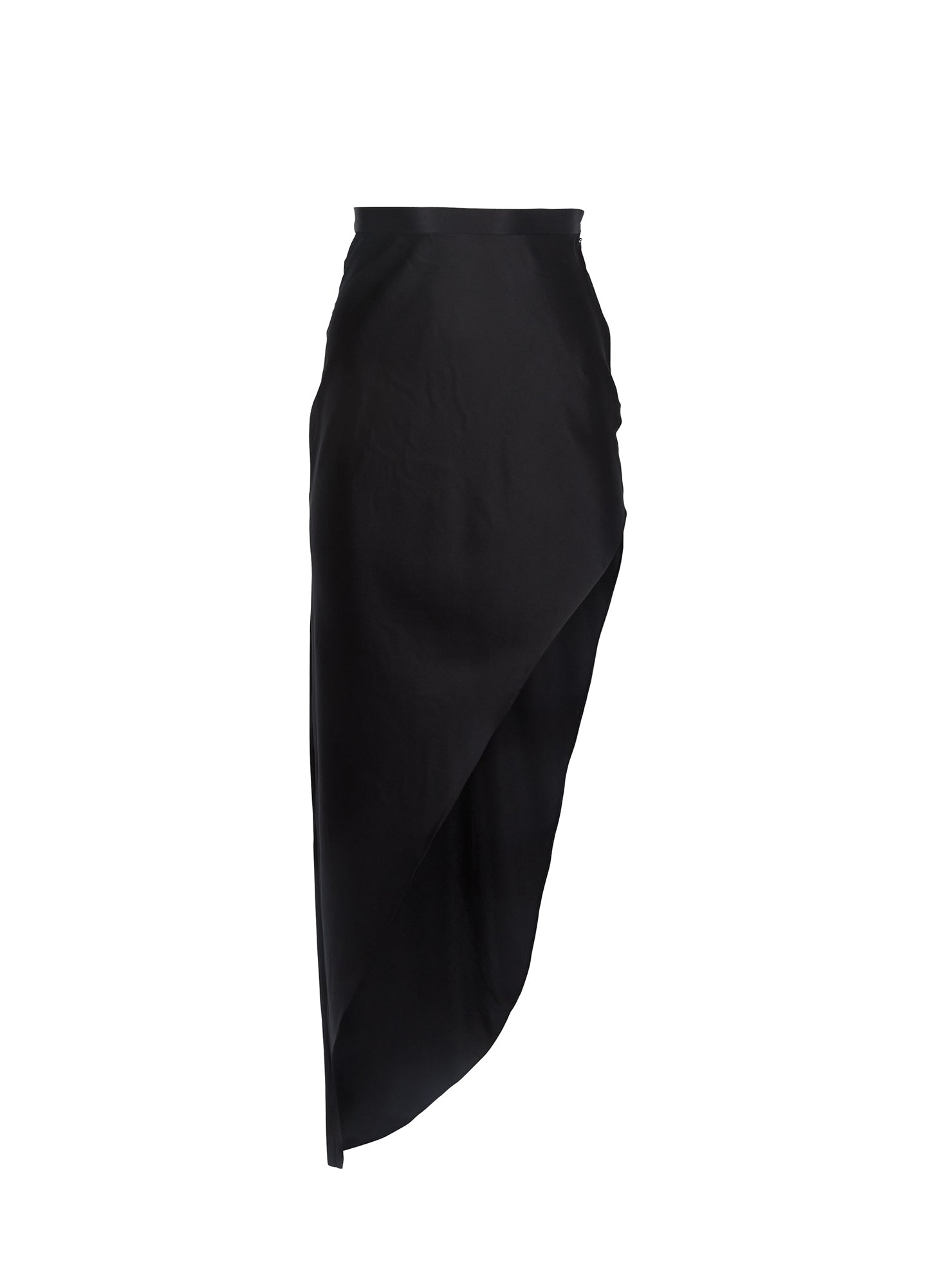 High Slit Skirt Black