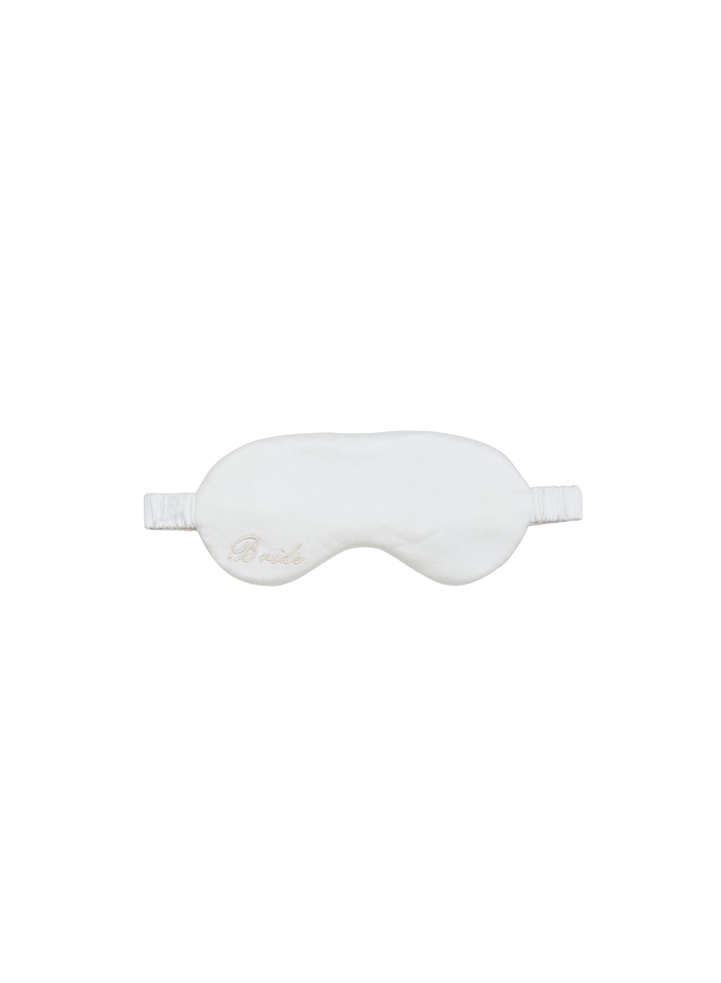 Bridal Silk Eye Mask Ivory