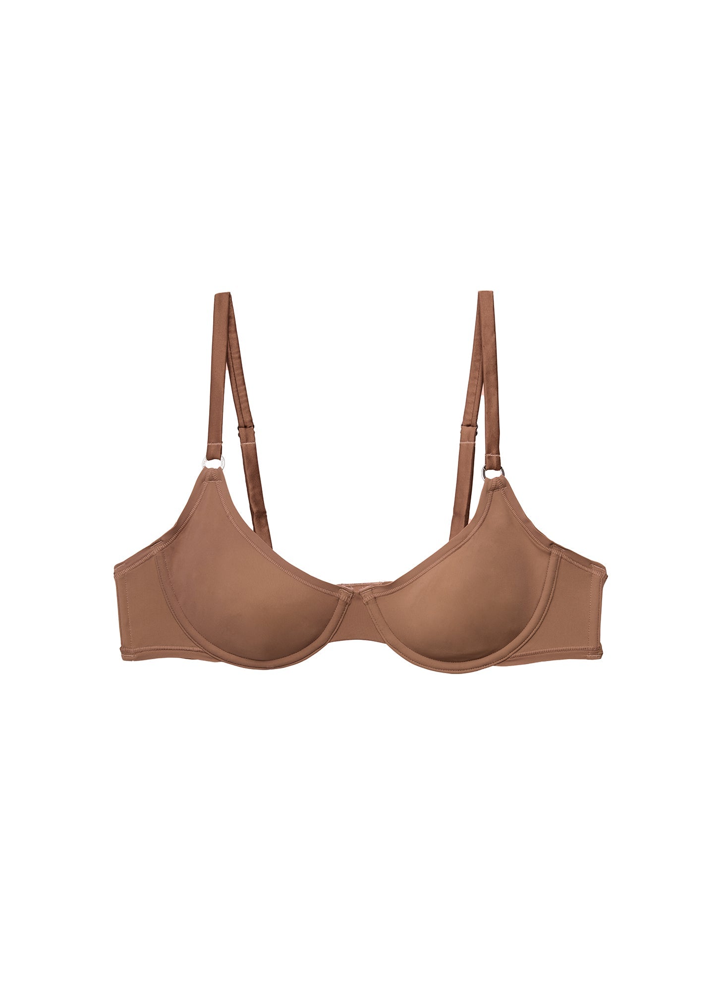 Le Stretch Micro Demi Bra Caramel