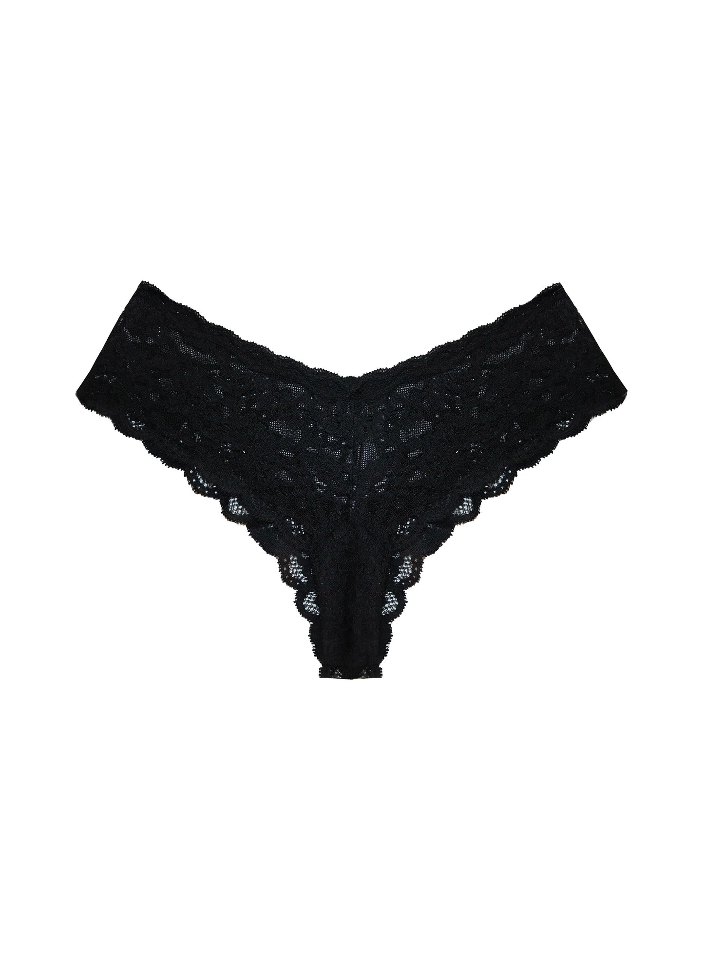 Charlotte Black Cheeky Lace