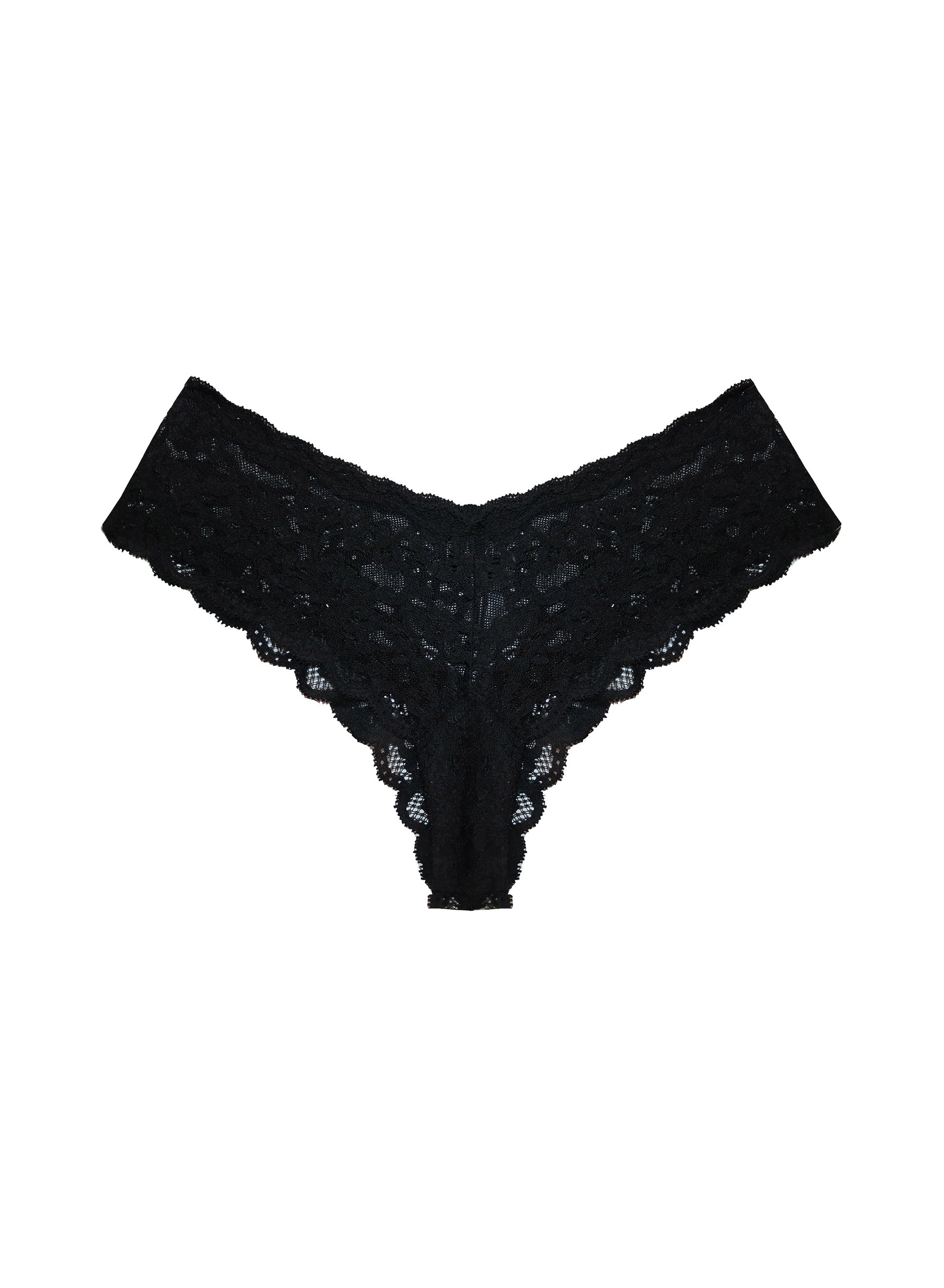 Charlotte Black Cheeky Lace