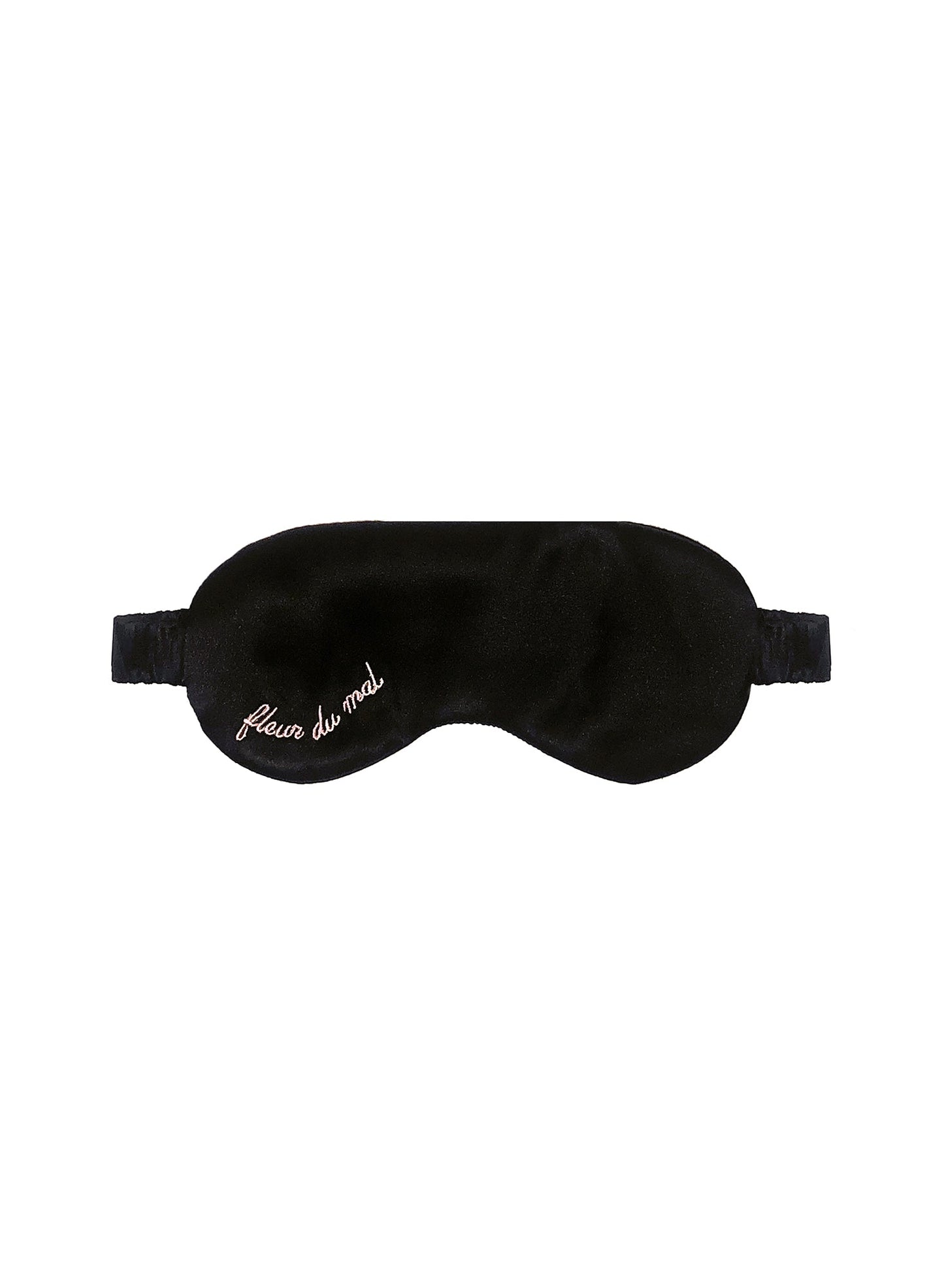 Silk Eye Mask Black