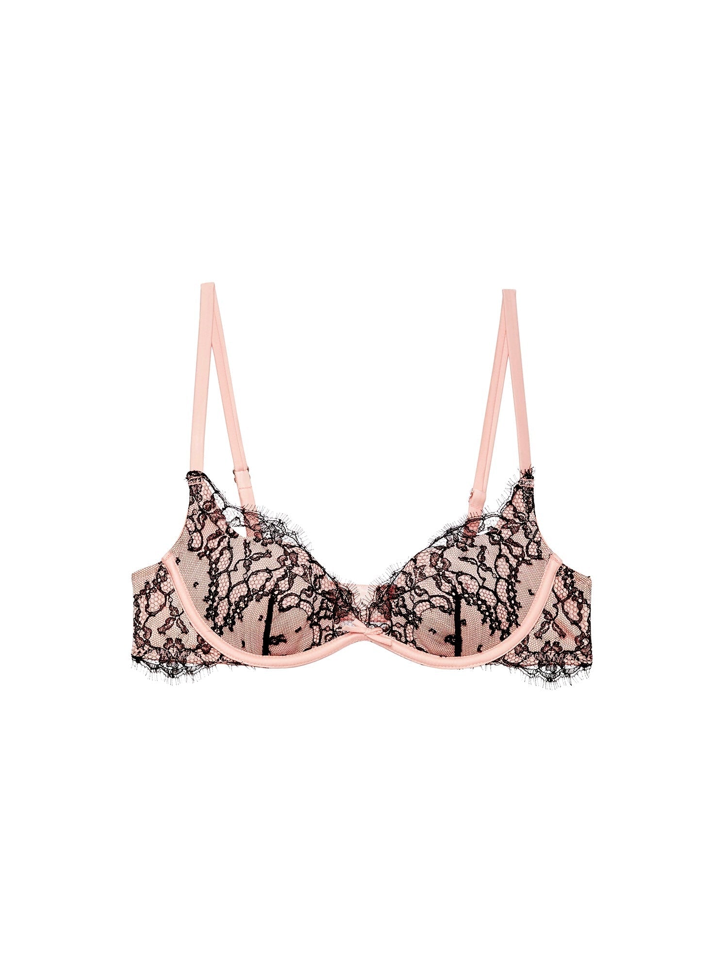 Iris Lace Demi Bra Bleached Apricot