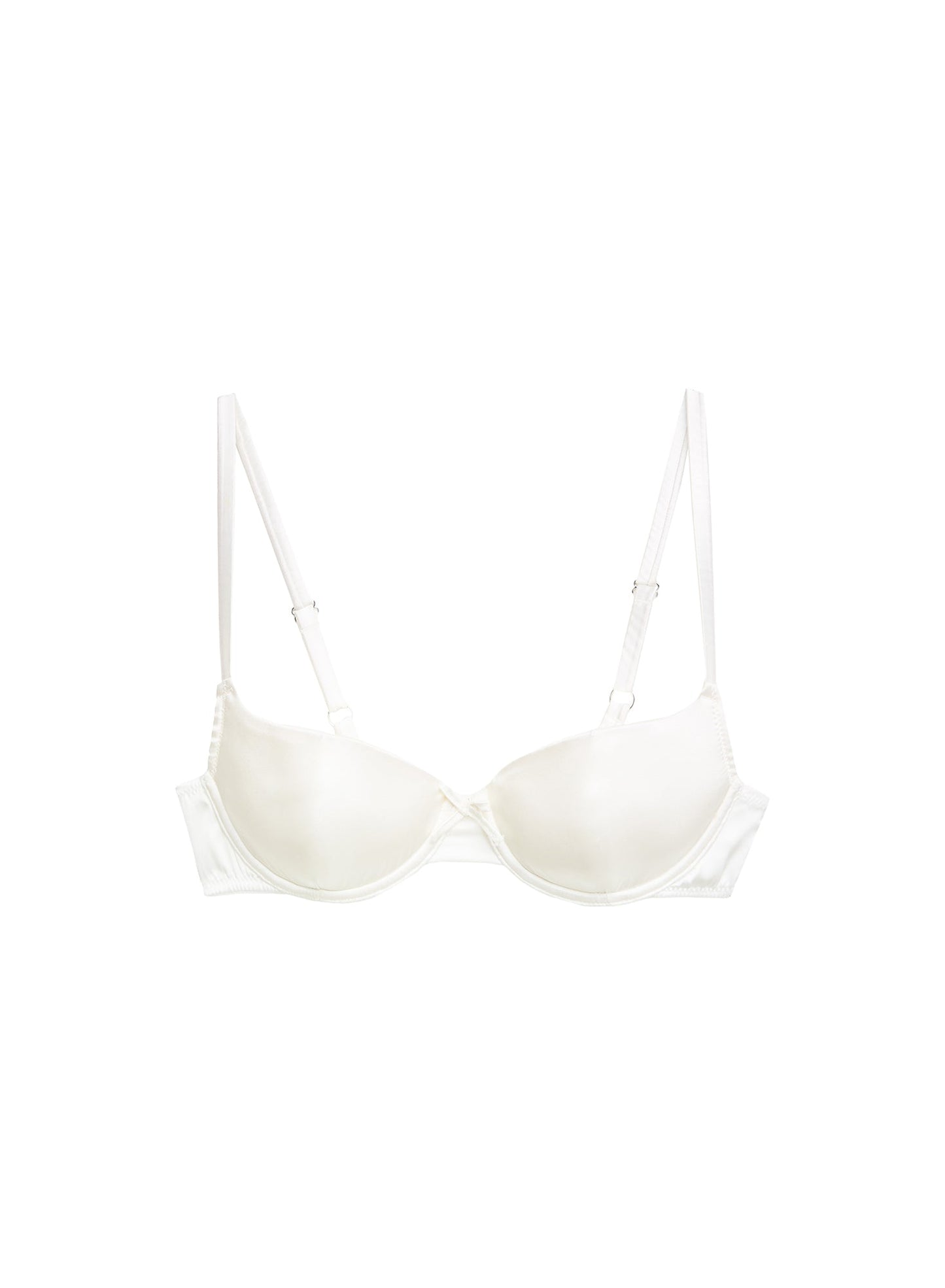 Seamless Luxe Balconette Bra Ivory