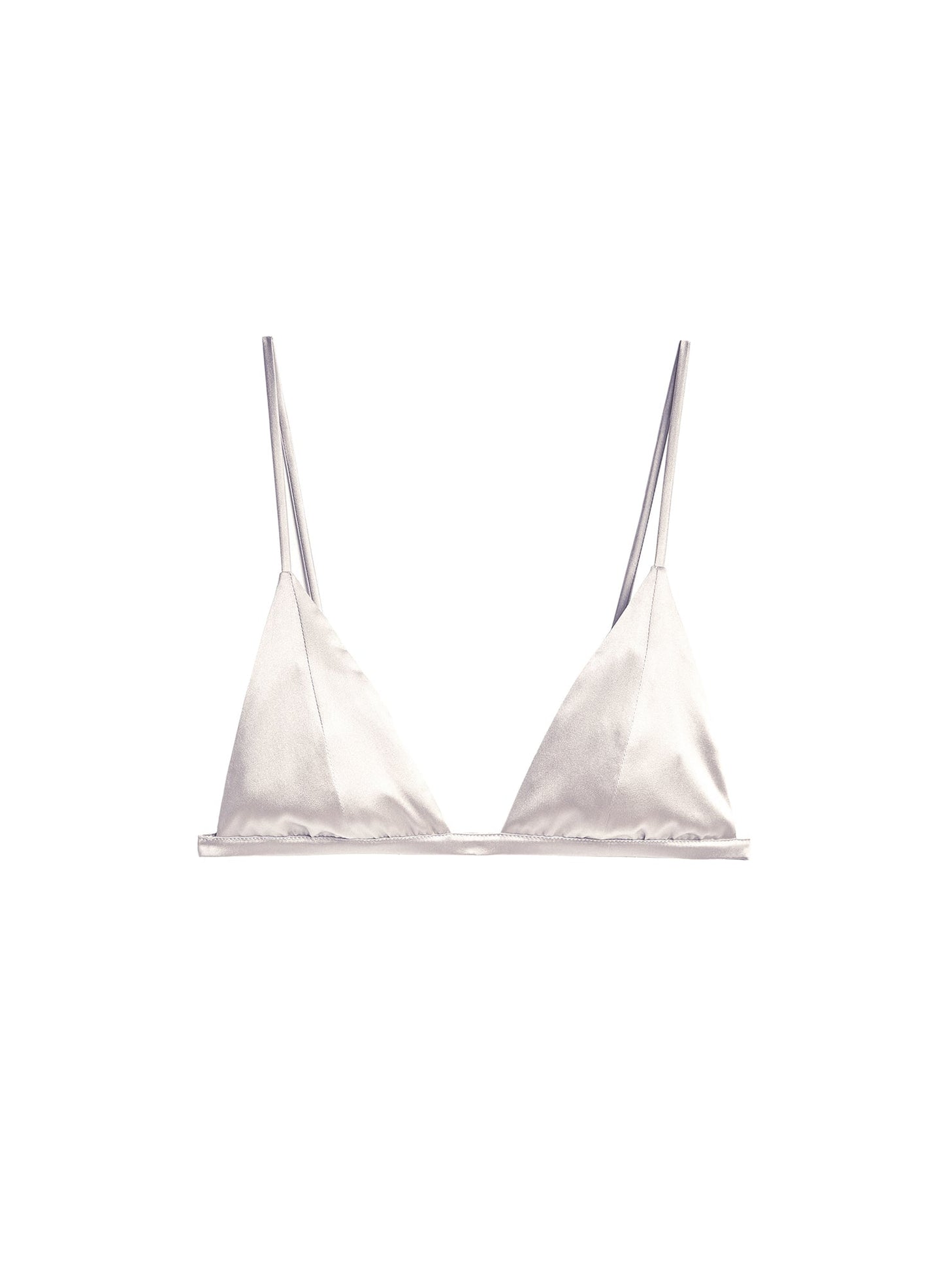 Luxe Silk Triangle Bra