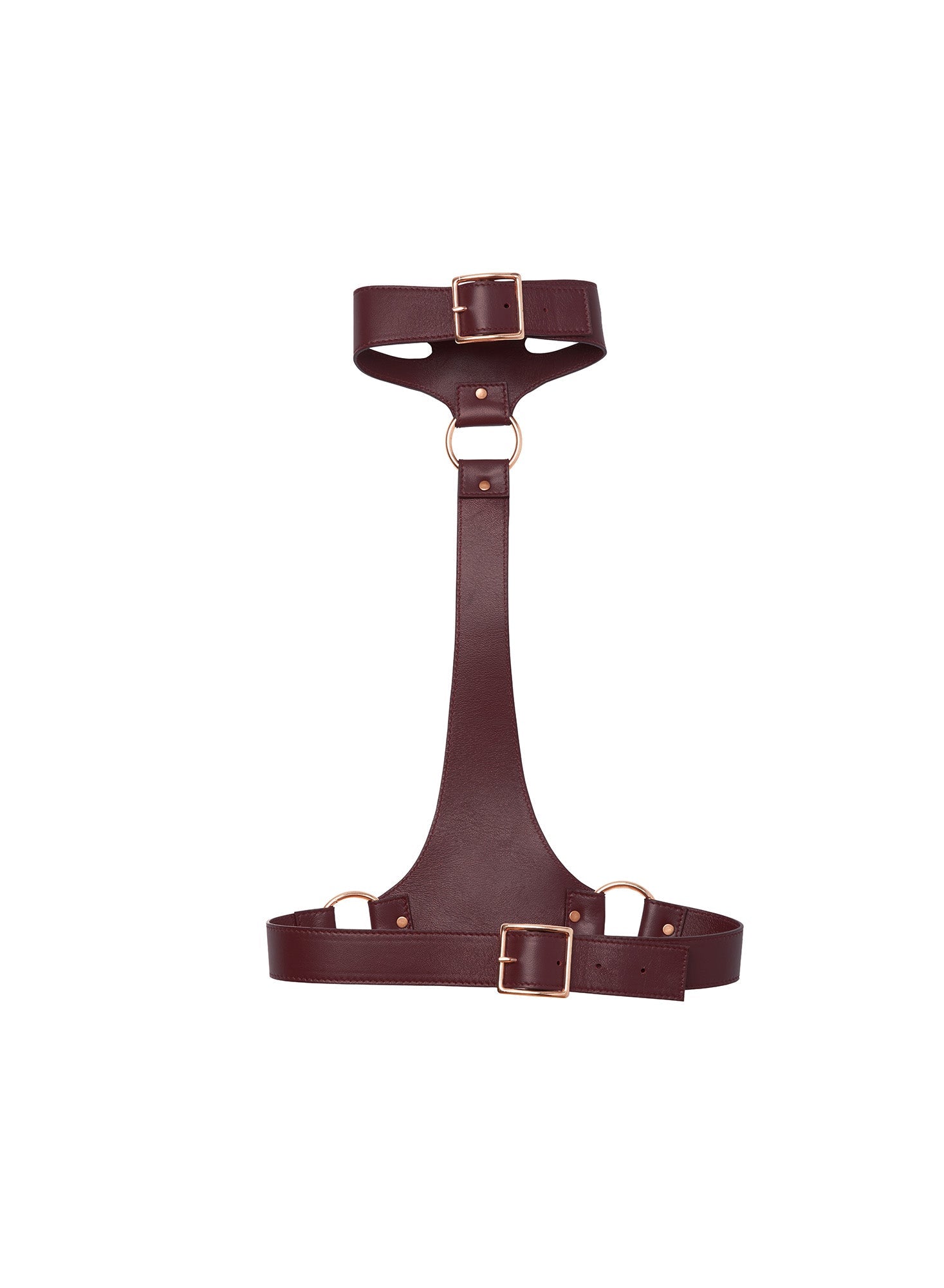Bordeaux Leather Harness