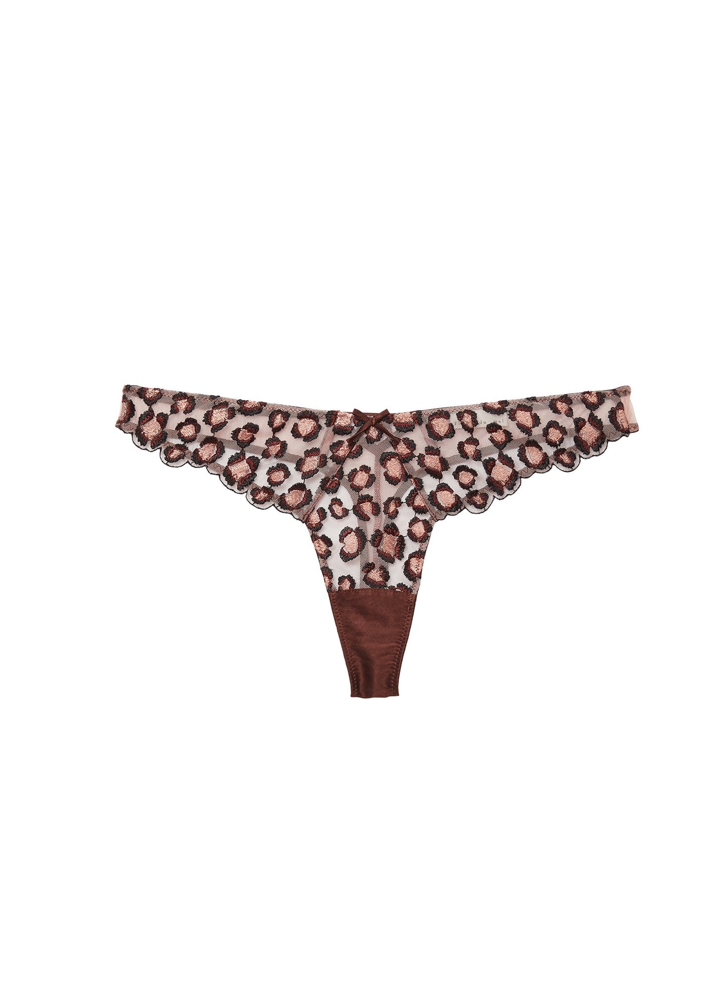 Leopard Thong Lingerie