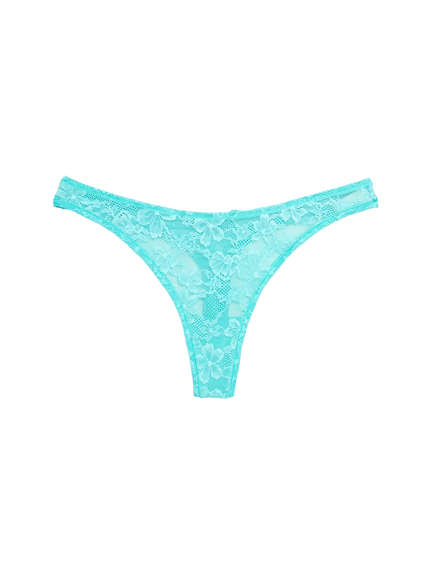 Le Stretch Bright Jade Thong