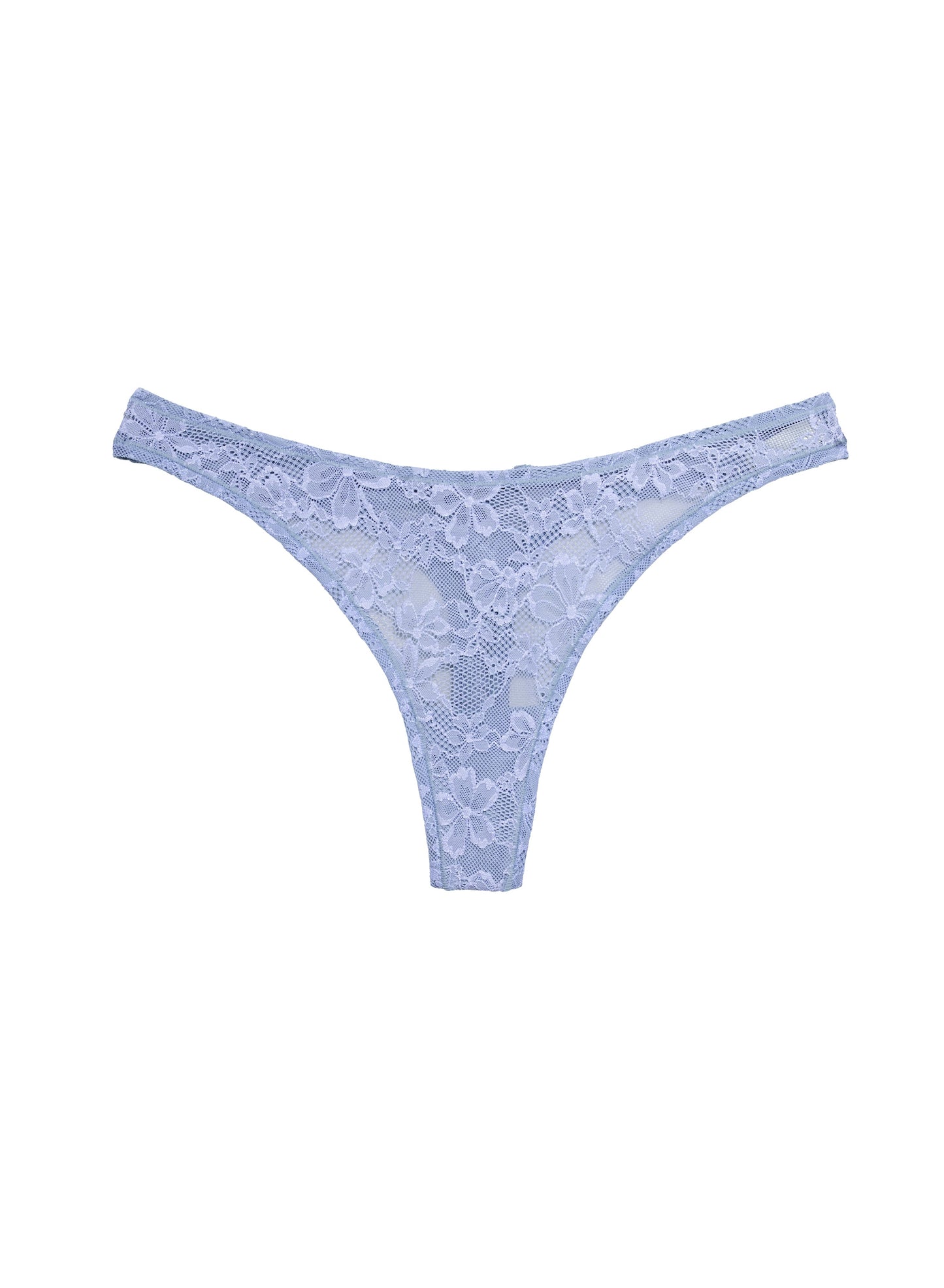 Le Stretch Lace Denim Thong