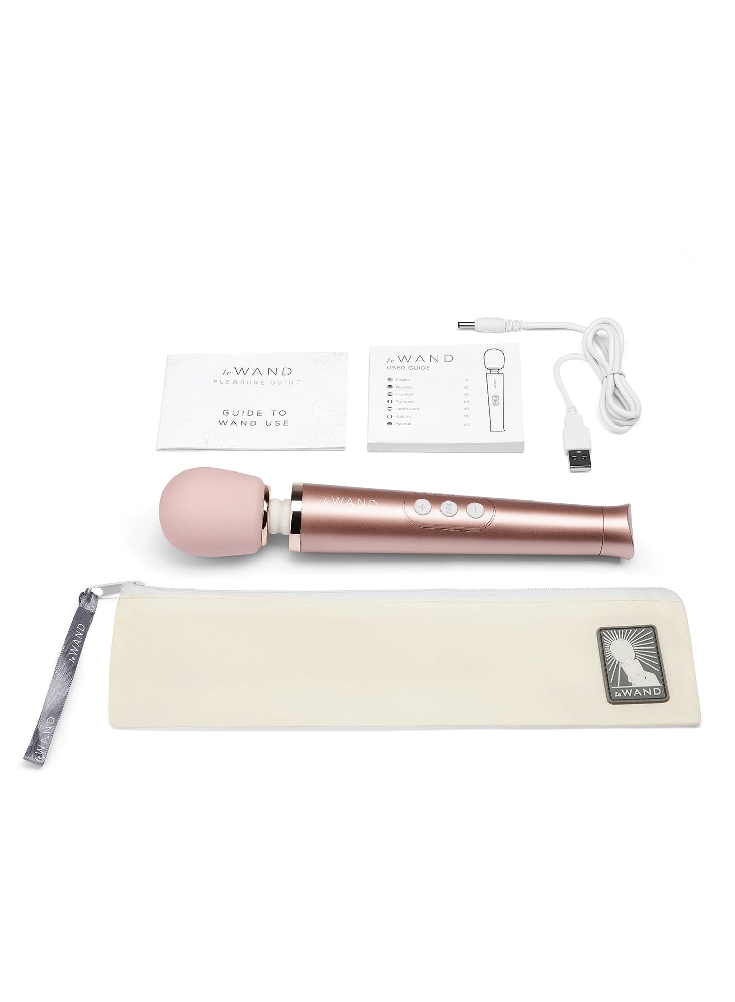 Le Wand Petite Rose Gold Rechargeable Vibrator