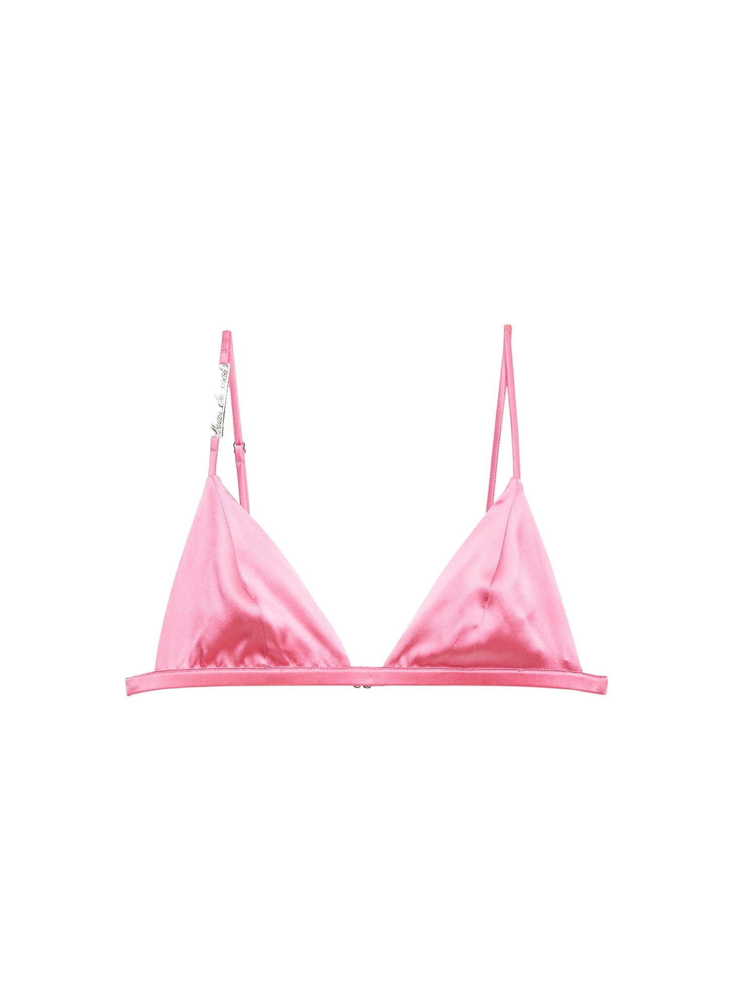 Fleur du Luxe Triangle Bra Pink