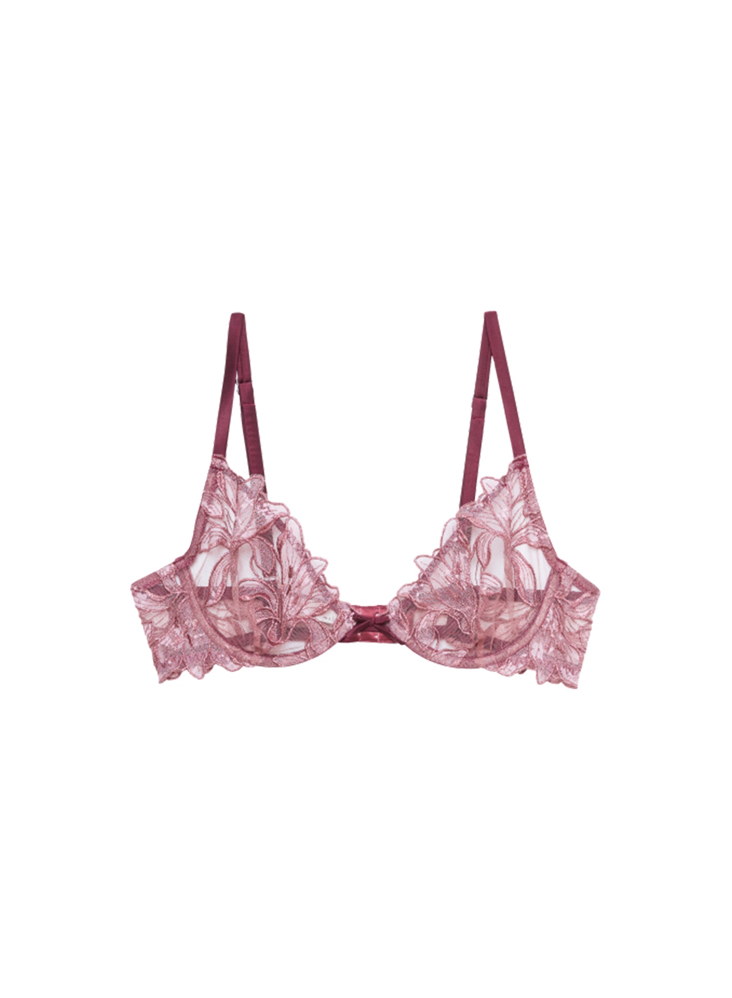 Lily Embroidery Demi Bra