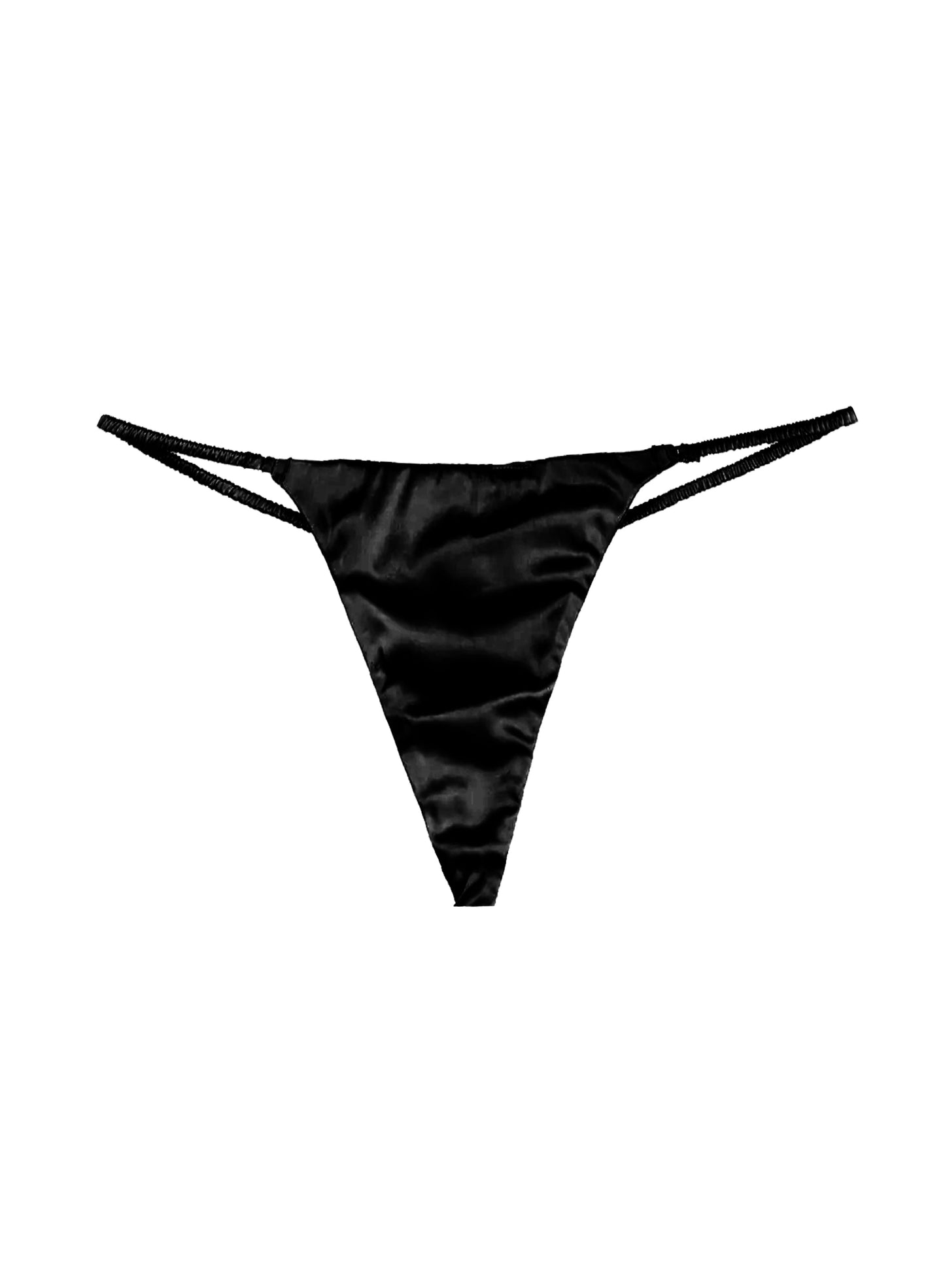 Luxe V String Black