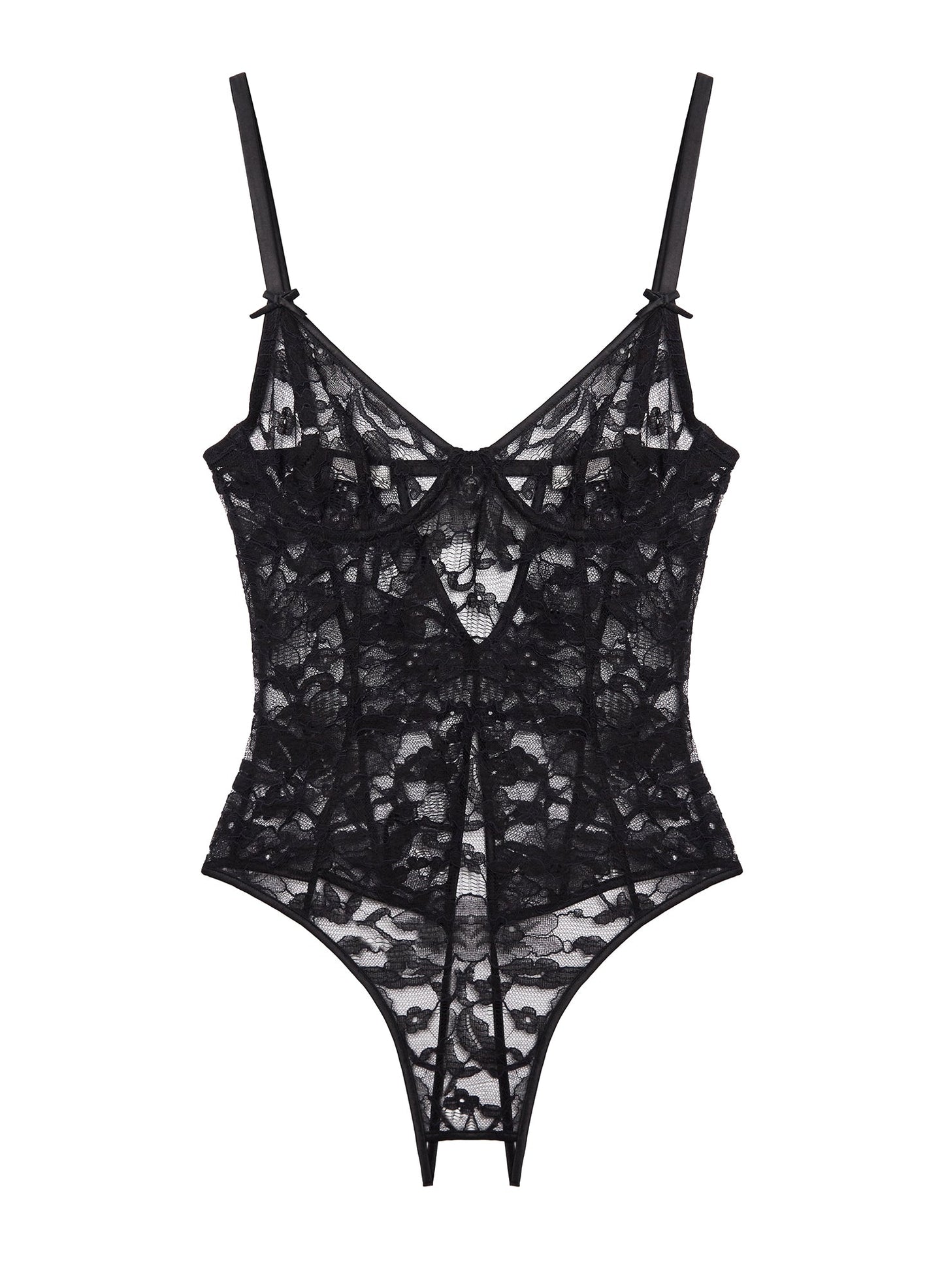 Magnolia Lace Ouvert Bodysuit