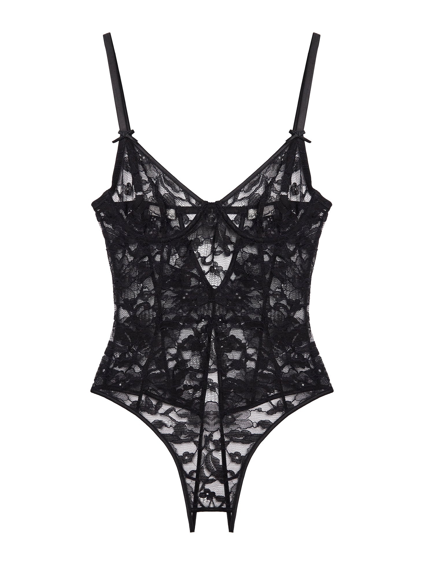 Magnolia Lace Ouvert Bodysuit