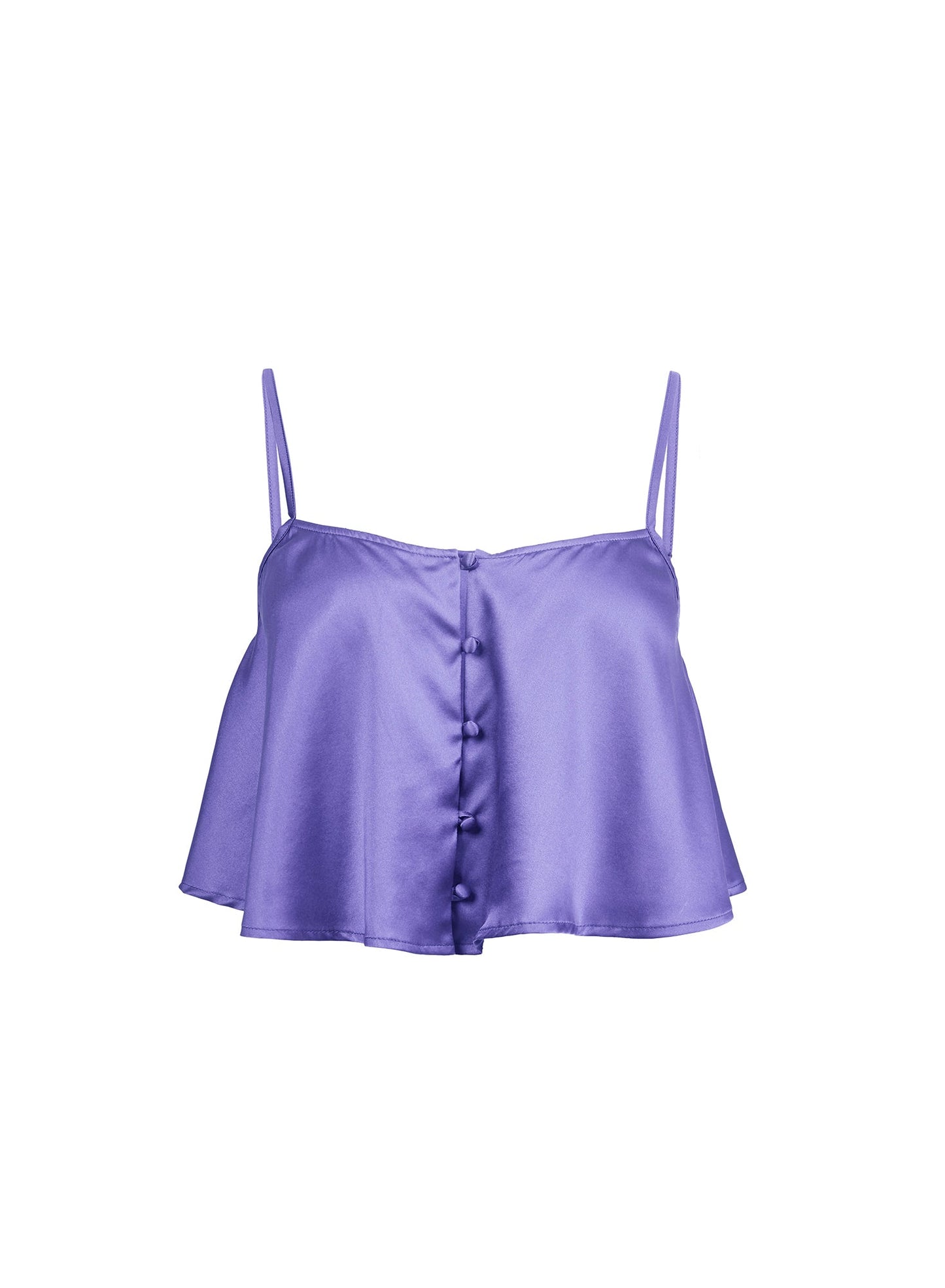 Luxe Flutter Cami Periwinkle