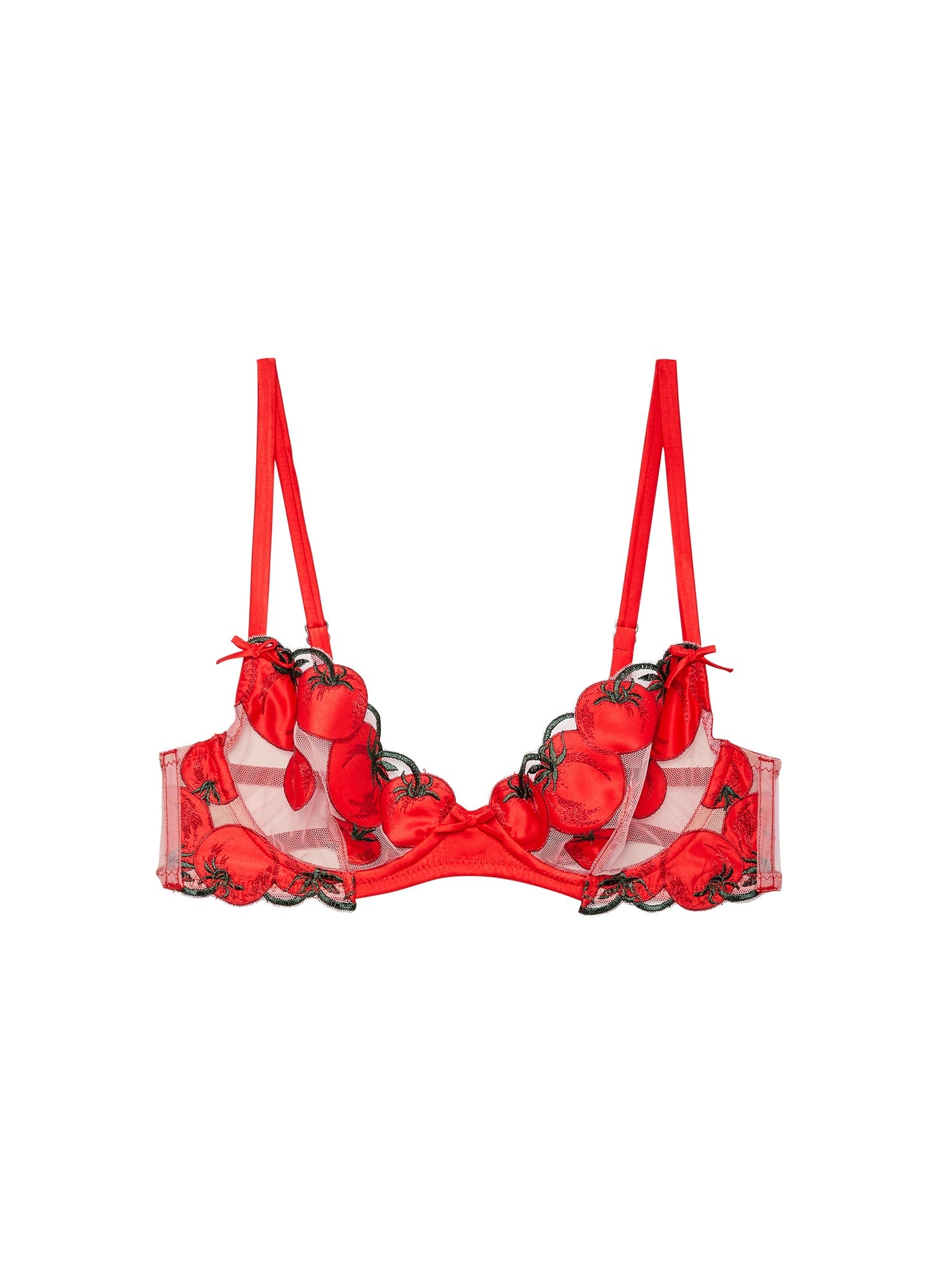 Pomodoro Demi Bra - Embroidered Underwire