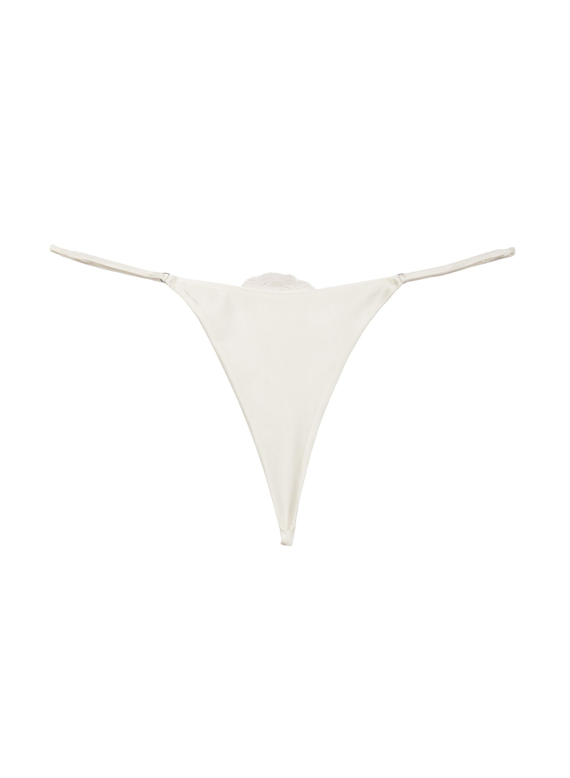 Rose Luxe V String Ivory