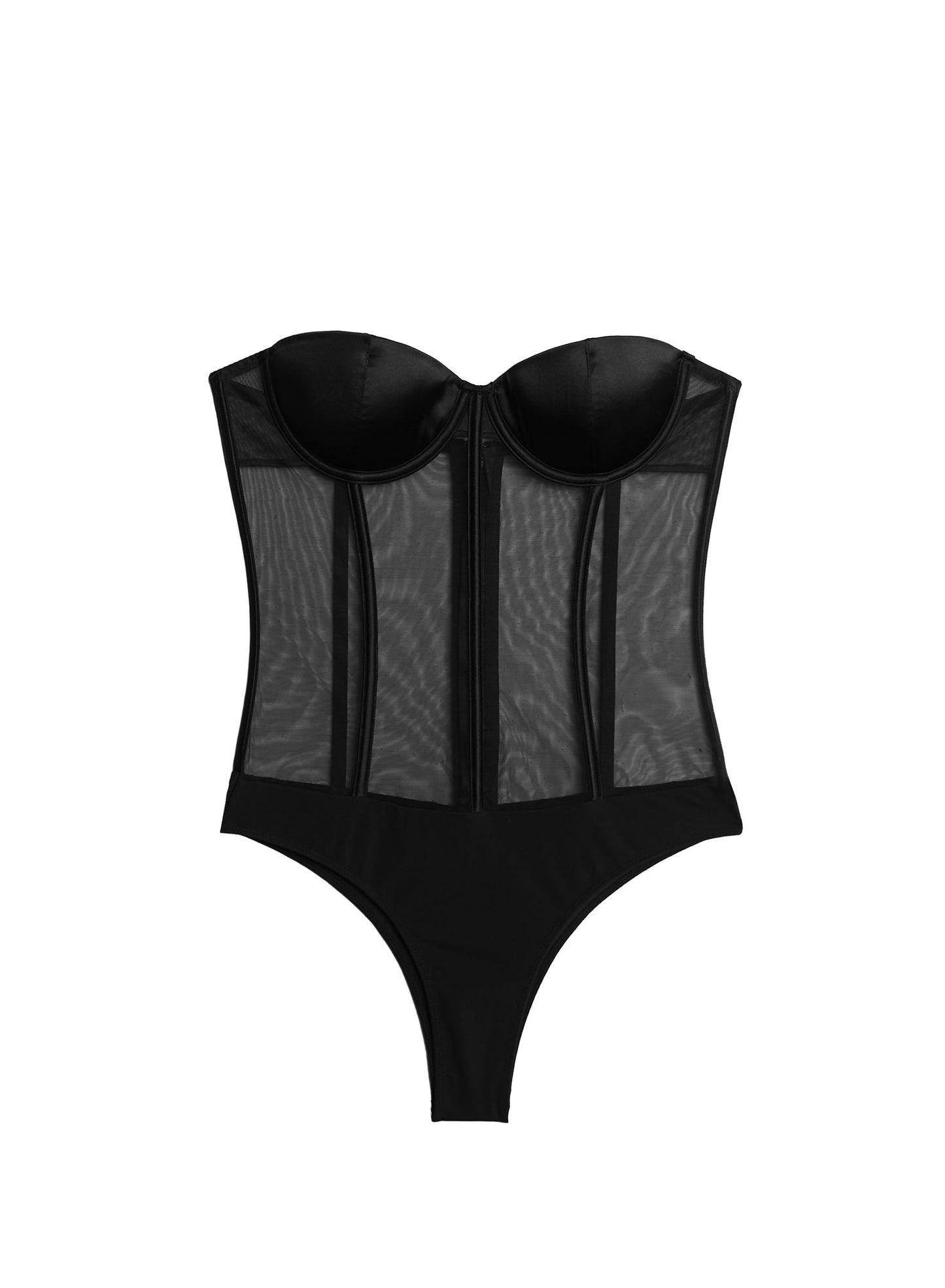 Sexy Silk Mesh Bodysuit