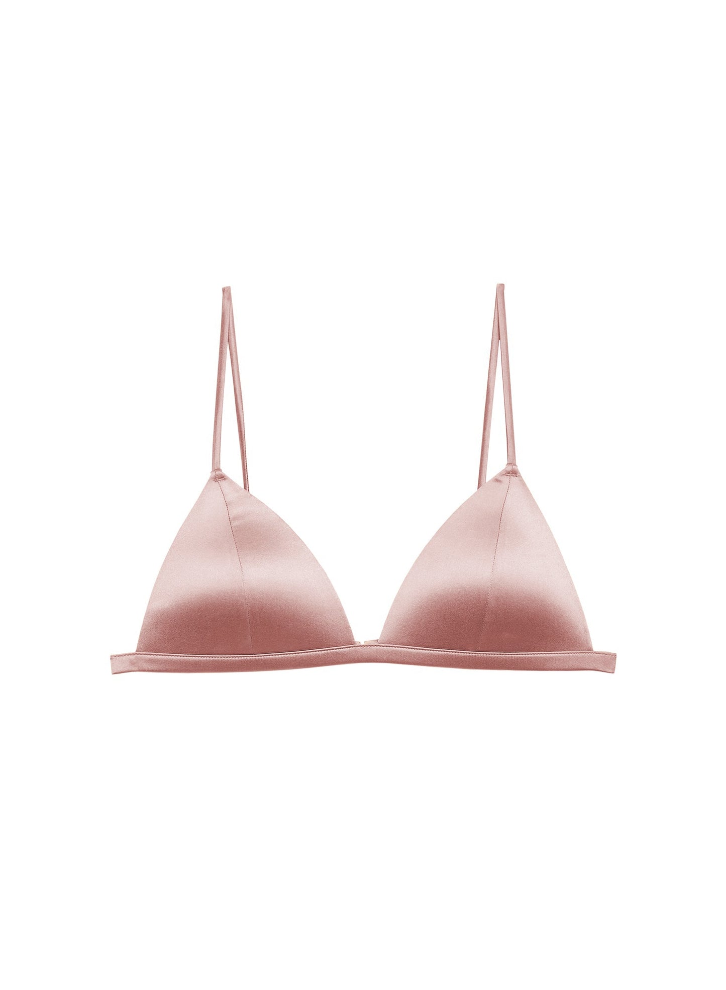 Luxury Triangle Bra Tan