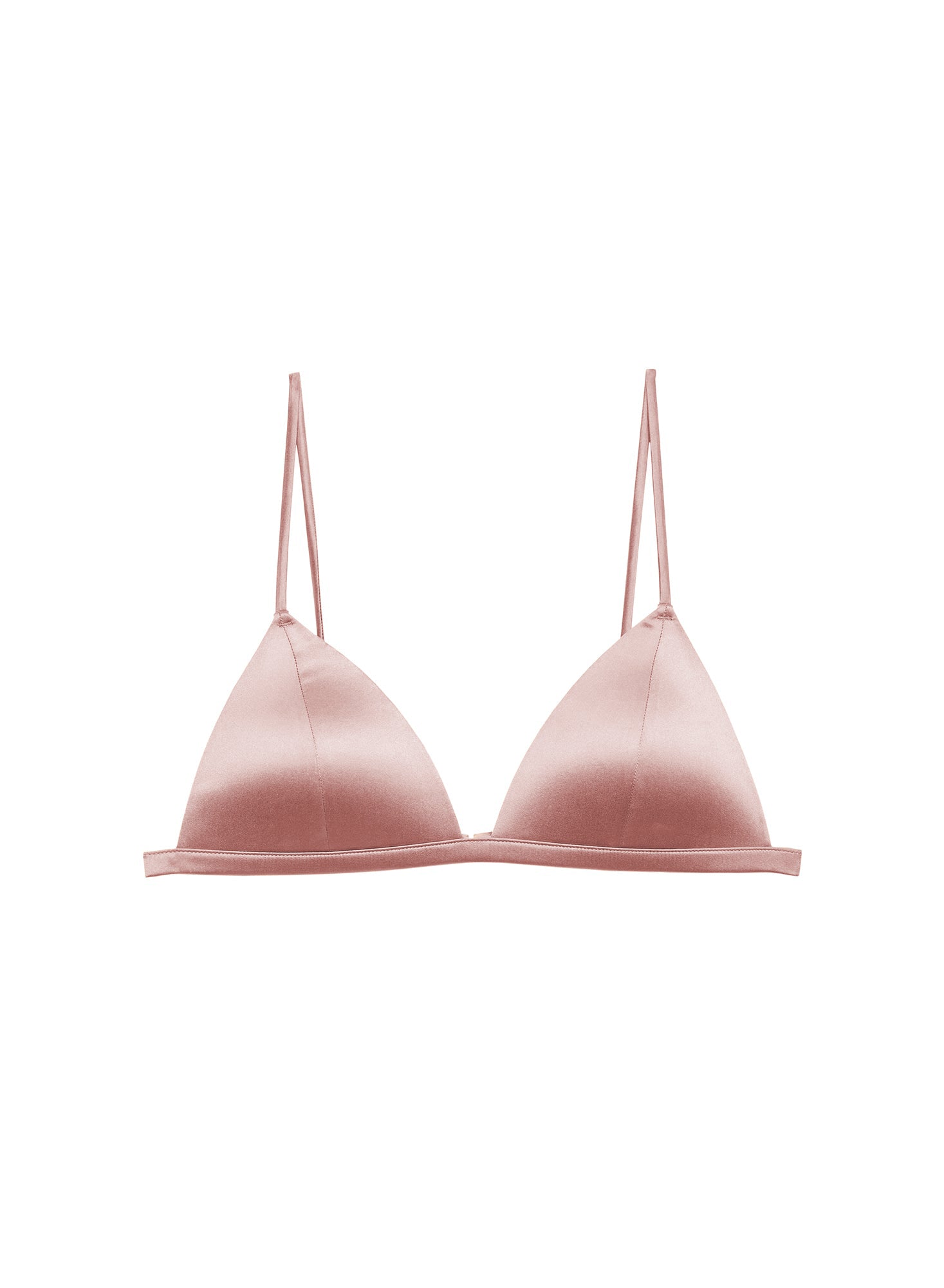 Luxury Triangle Bra Tan