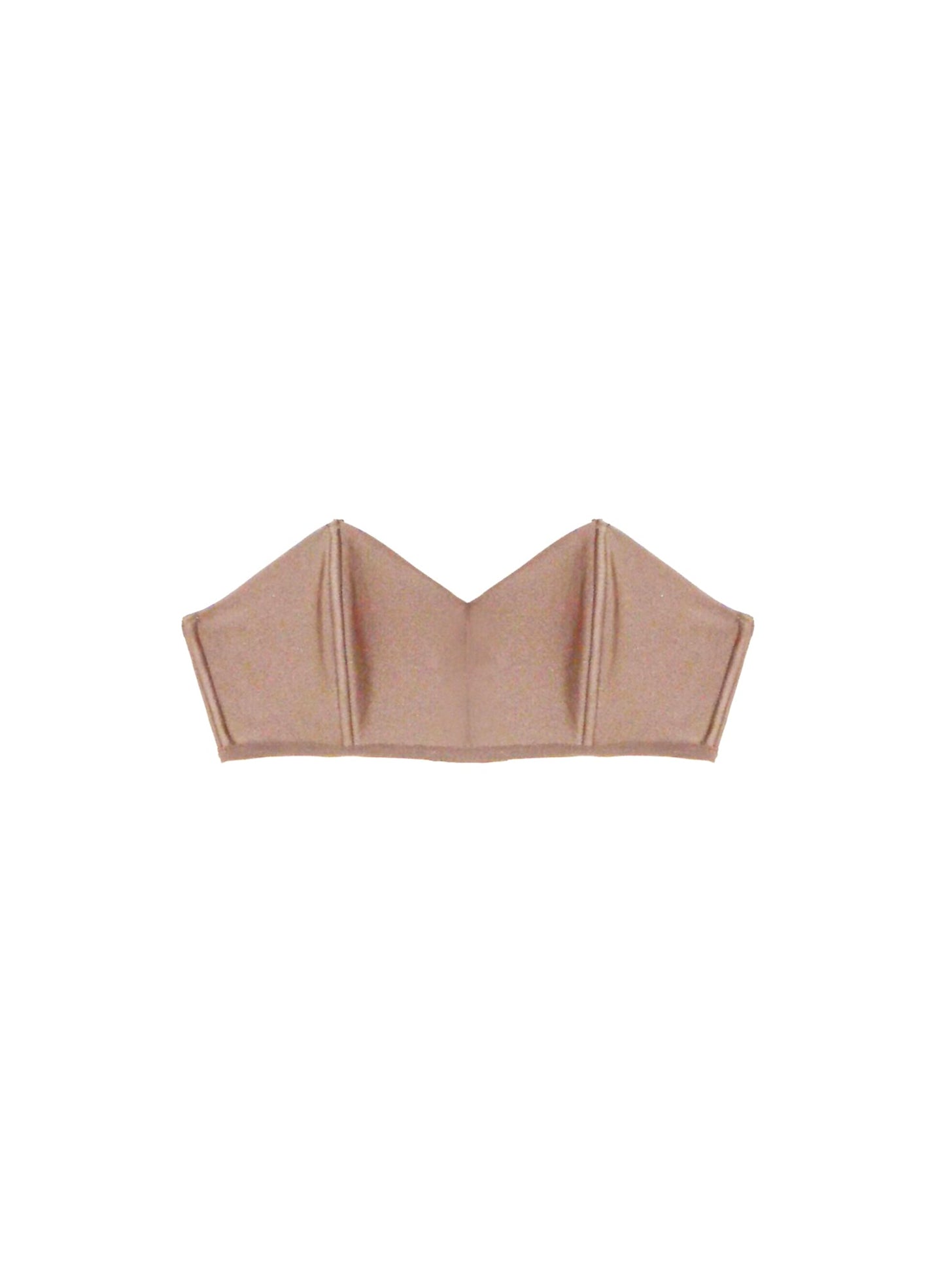 Tan Bandeau Bra