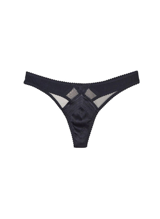 Luxe Silk Satin Thong