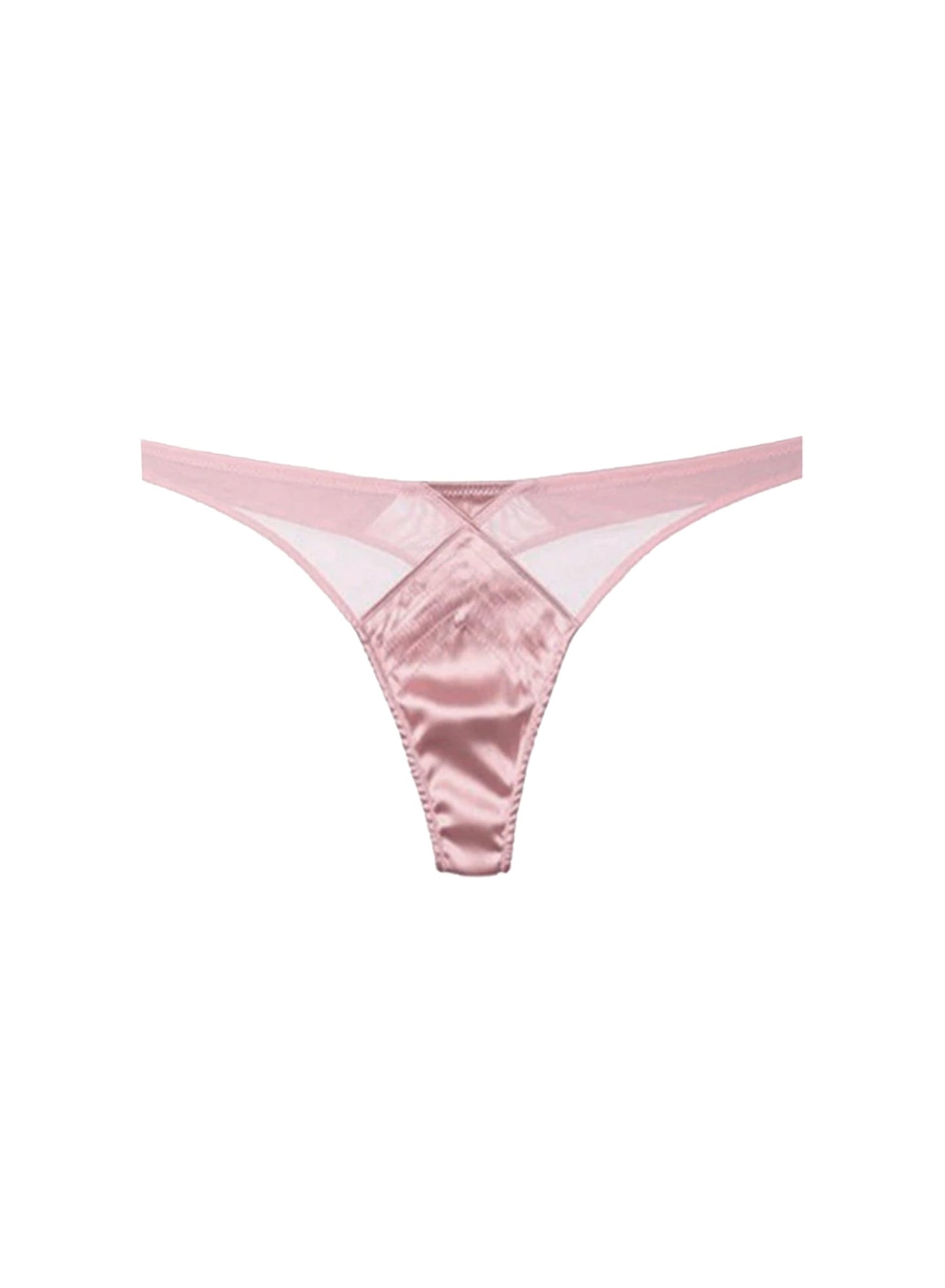 Top Stitch Thong Rose Pink Lingerie