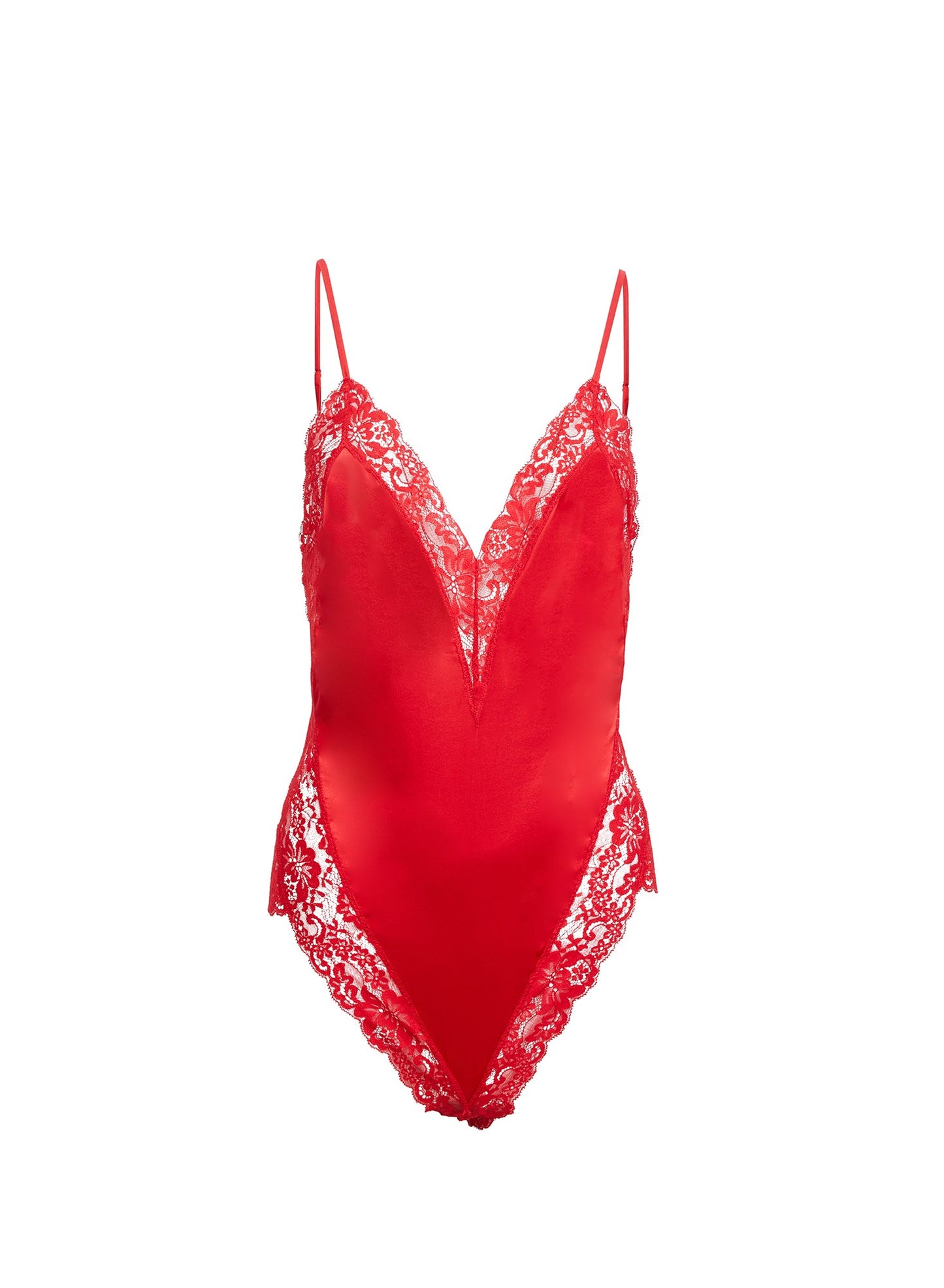 Venus Rouge Lace Teddy